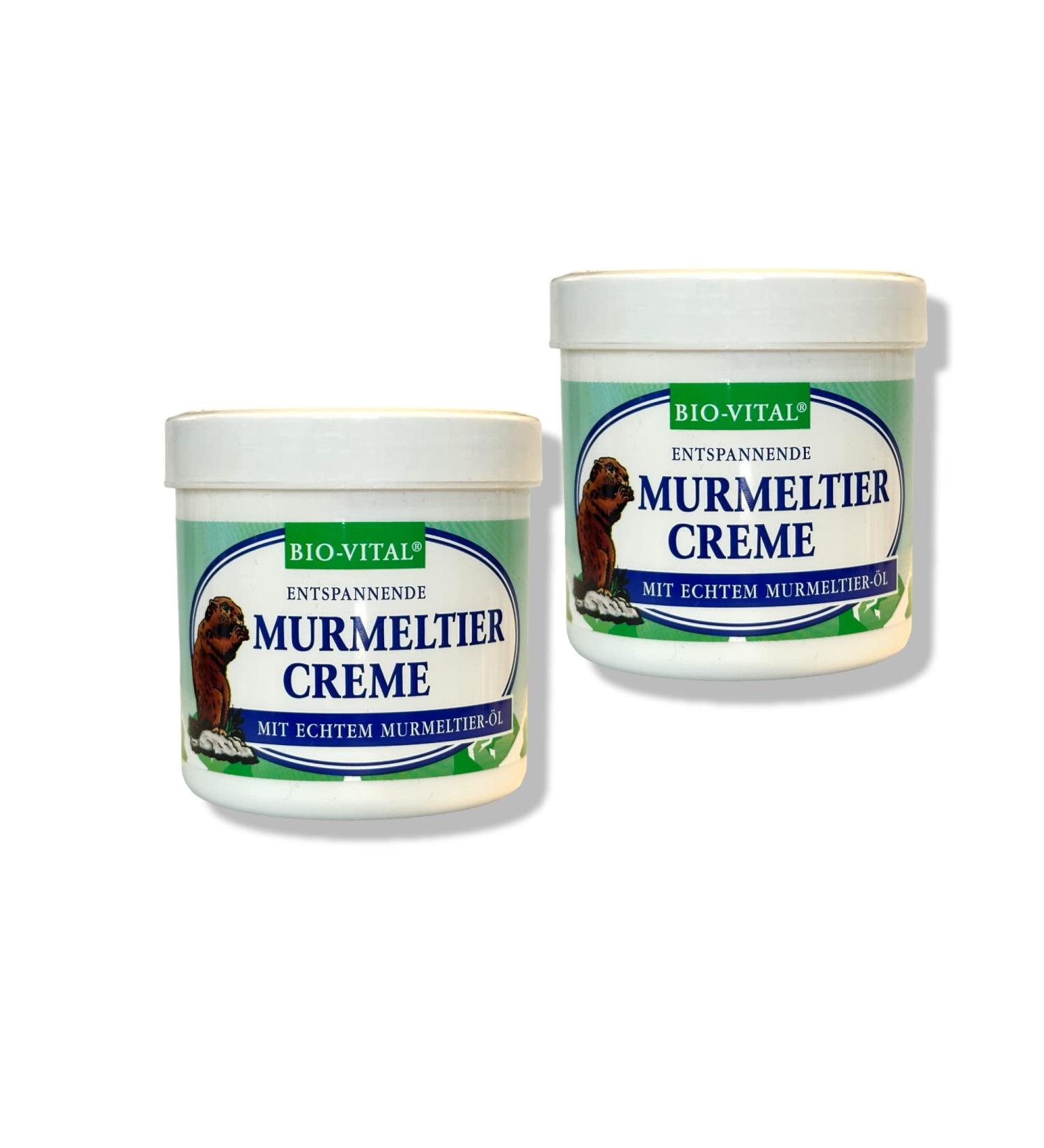 Original Relaxing Marmot Cream with Real Marmot Oil - Made in Germany | 2x250ml for Massage of Shoulders Back & Joints - Best International Shipping - Buy Online on GoSupps.com