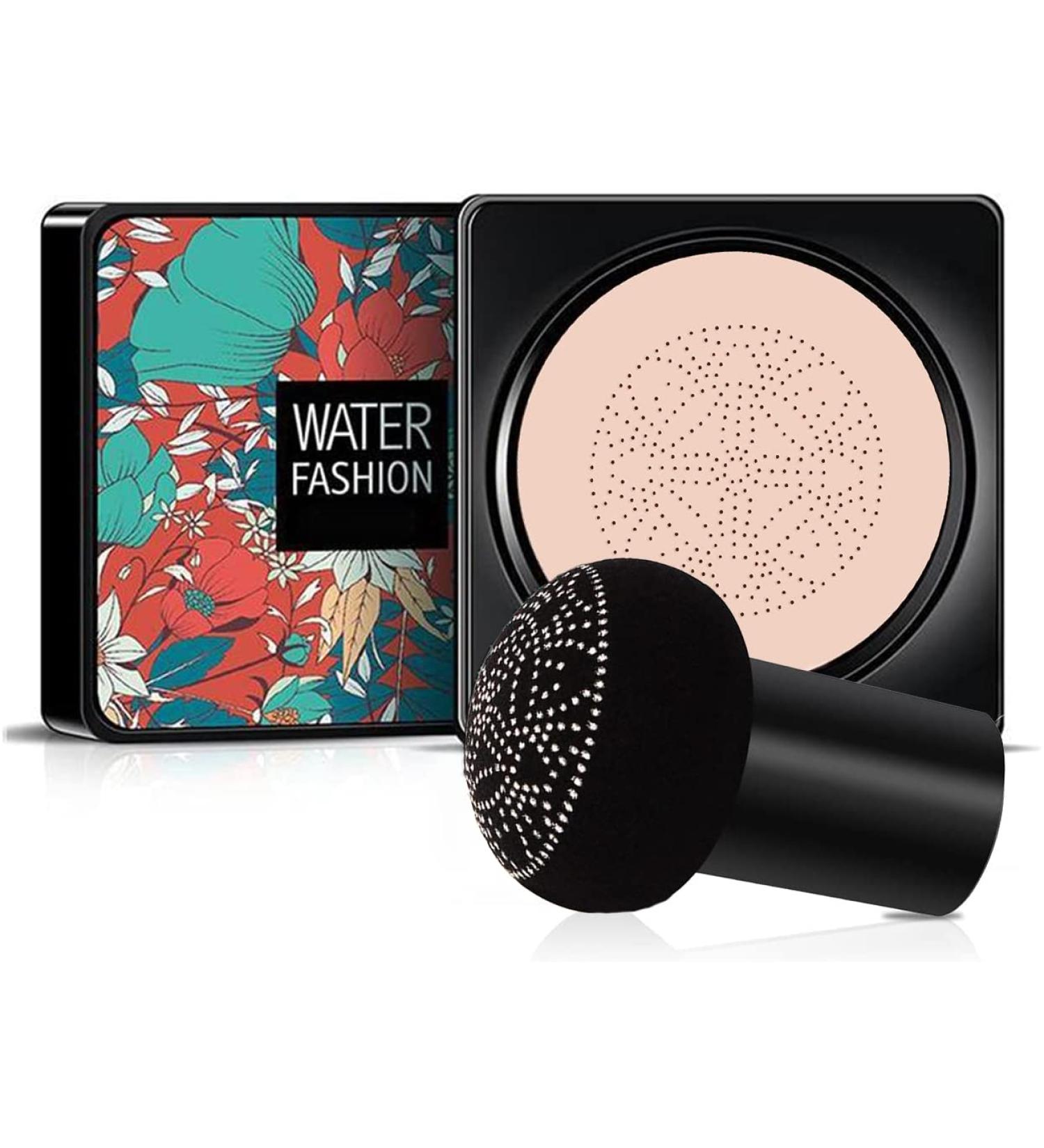 AONAT Mushroom Head Air Cushion Foundation BB Cream - Ivory 110.00g (Pack of 1) | Lightweight & Moisturizing Makeup Base for Flawless Skin | Natural Concealer Liquid Foundation - Gifts for Women - Buy Online on GoSupps.com