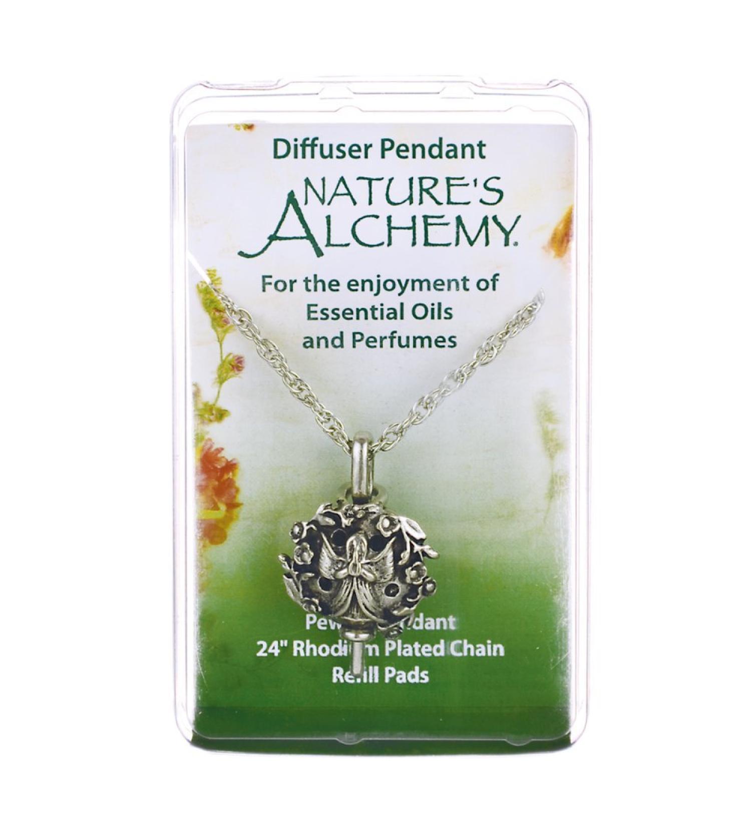 Nature's Alchemy Angel Diffuser Pendant - Aromatherapy Jewelry for International Shipping - Buy Online on GoSupps.com