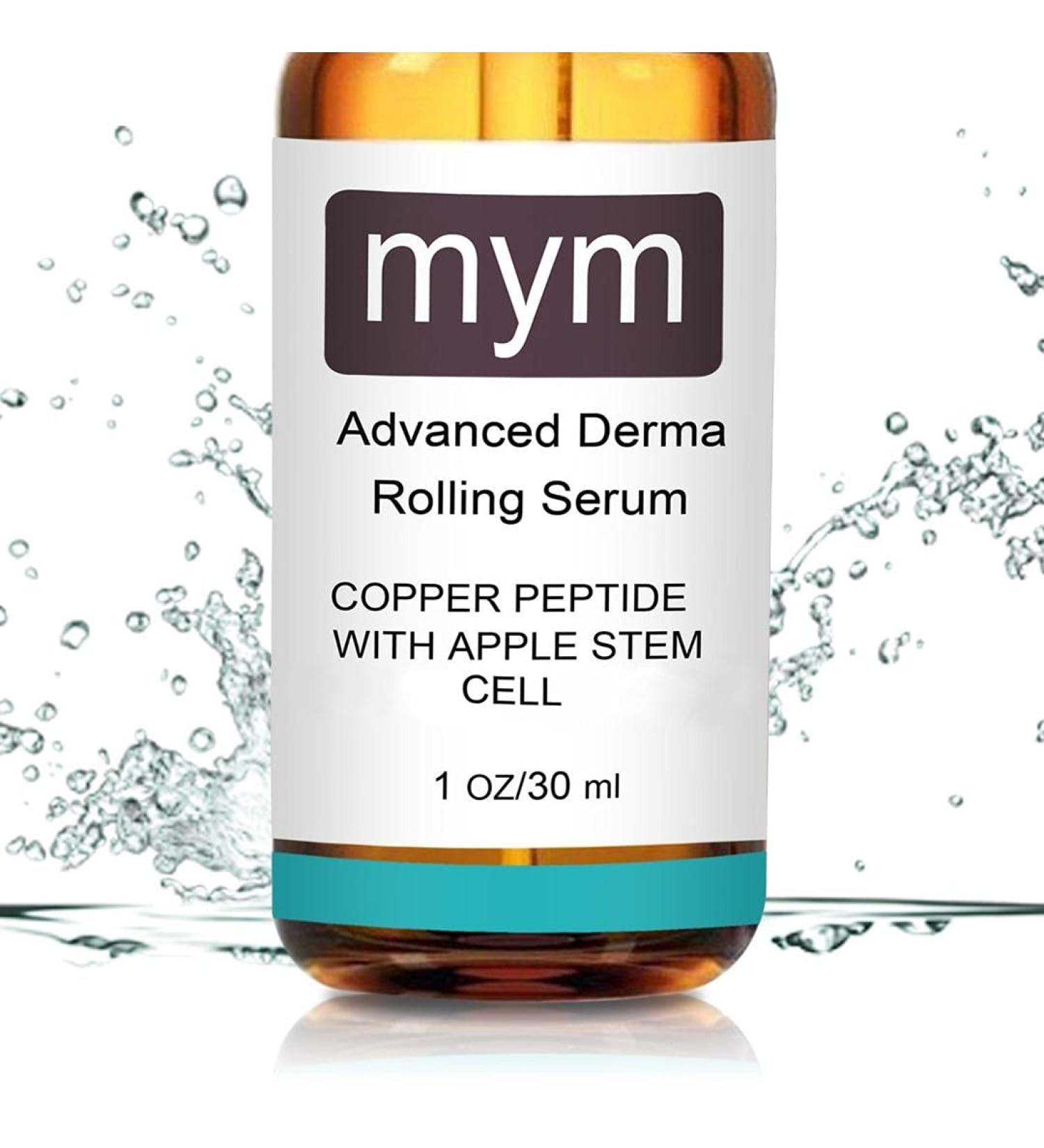Copper Peptide Serum with Swiss Apple Stem Cell | Boost Collagen | Derma Roller Compatible | 1.01 Fl Oz - Buy Online on GoSupps.com