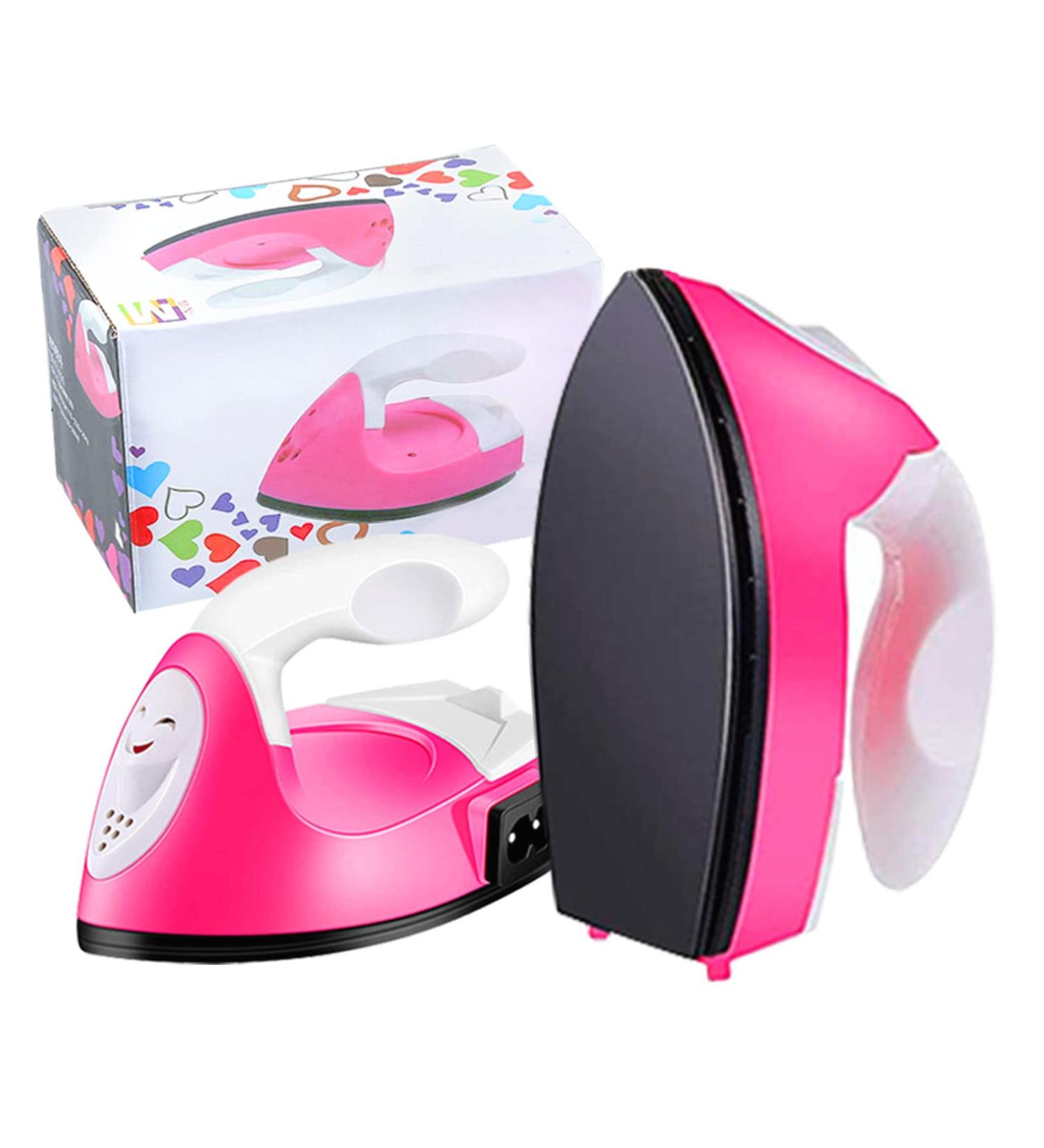ACHENYUANYUAN Mini Heat Press Machine - Portable Iron for DIY T-Shirts, Shoes, Bags, Hats - Red - Buy Online on GoSupps.com