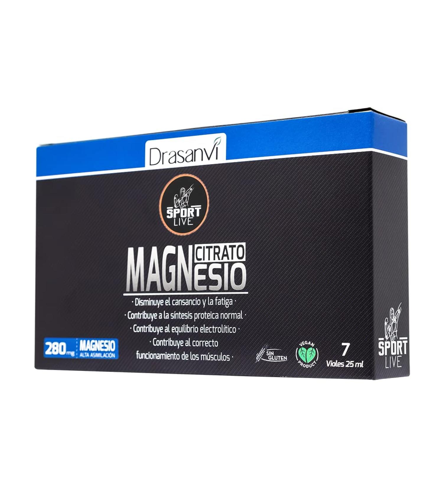  Drasanvi MAGNESIO FLACON 7X25ML SPORT LIVE DRASANVI - Buy Online on GoSupps.com