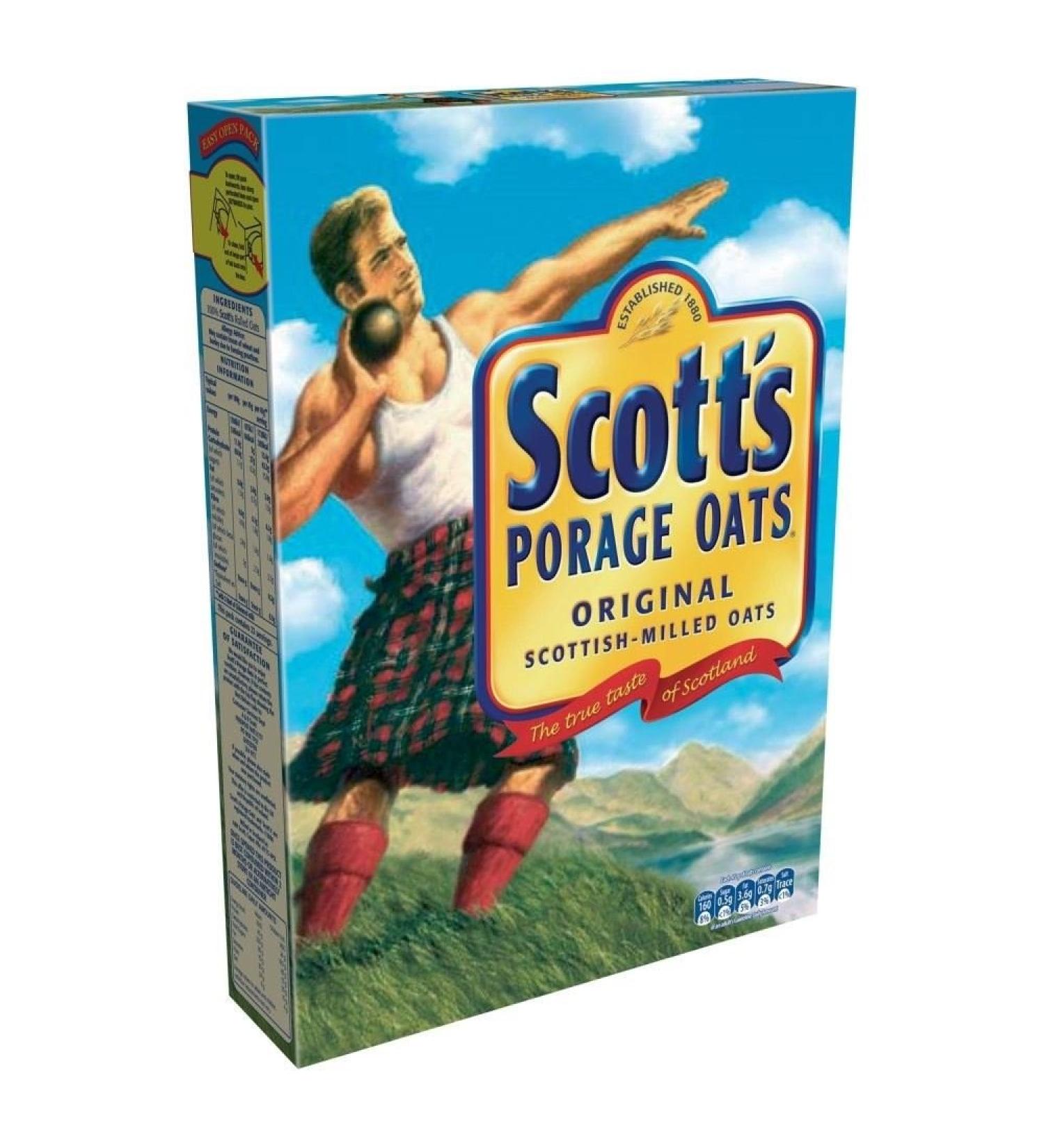 Scott's Porage Oats Original (1Kg) - Pack of 2 2.2 Pound (Pack of 2)