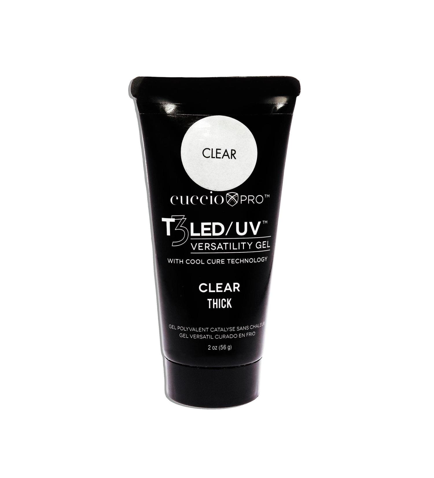 Cuccio - T3 LED/UV Controlled Leveling Gel - Tube - Clear - 56 g / 2 oz