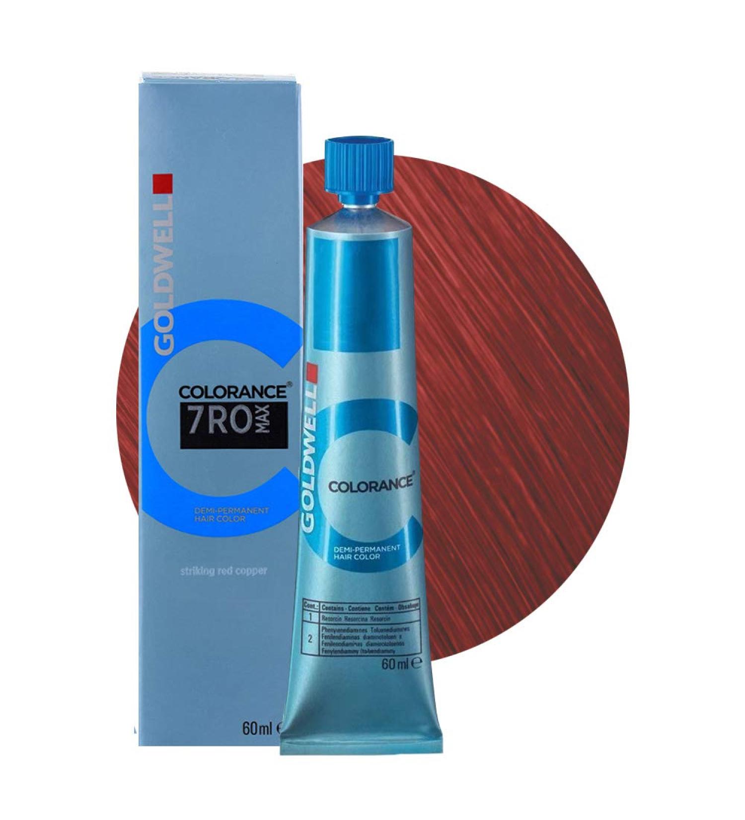 Goldwell Colorance Demi-Permanent Hair Colour 7Ro Max Striking Red Copper 60 ml