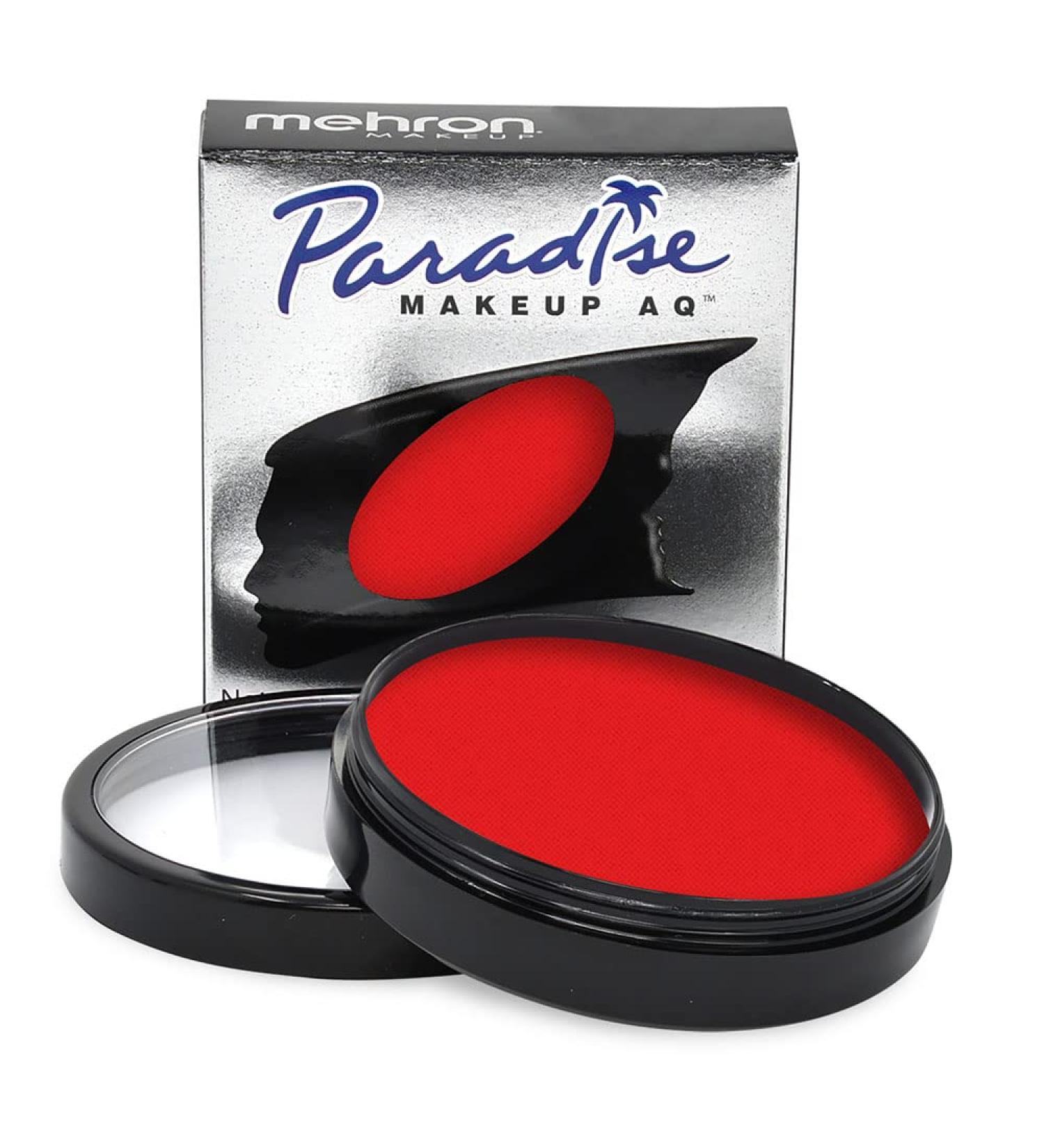 Mehron Paradise AQ Face & Body Color (40g) - Black Light Reactive Makeup for Face Body & Hair - Vulcan - Buy Online on GoSupps.com