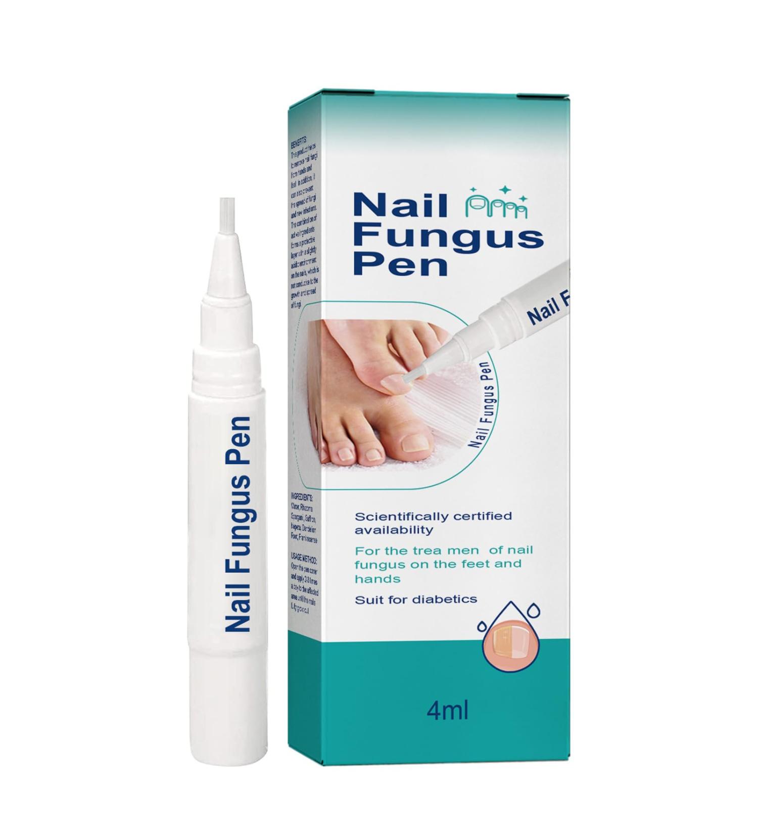 Fungal Nail Serum Pen with Tea Tree Oil and Aloe - Extra Strong Treatment for Toenails and Fingernails - Improve Damaged Nails - 1PCS - Buy Online on GoSupps.com