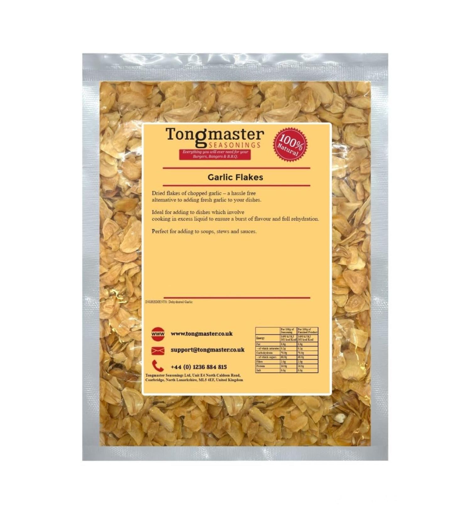Tongmaster Dried Garlic Flakes 250 g