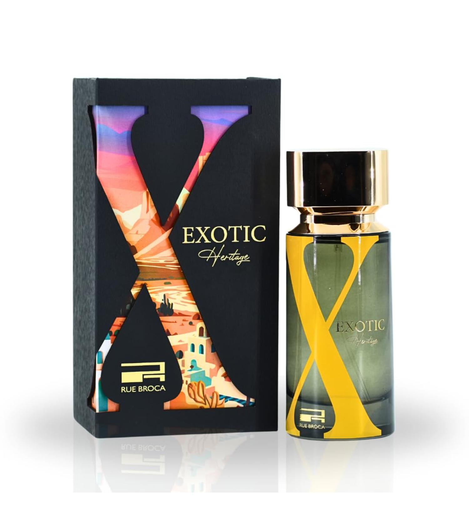 Exotic Heritage Pour Homme EDP Spray 100ML (3.4OZ) Woody Fruity Aromatic Designer Perfumes. 3.4 Fl Oz (Pack of 1) Exotic Heritage Spray - Buy Online on GoSupps.com