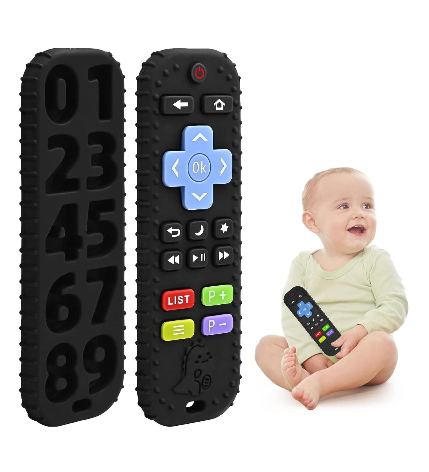 Xoelle Baby Bite Toys | BPA-Free Bite Rings & Chicken Stuff Teething Toys | Personalized Gift for 3+ Months - Buy Online on GoSupps.com