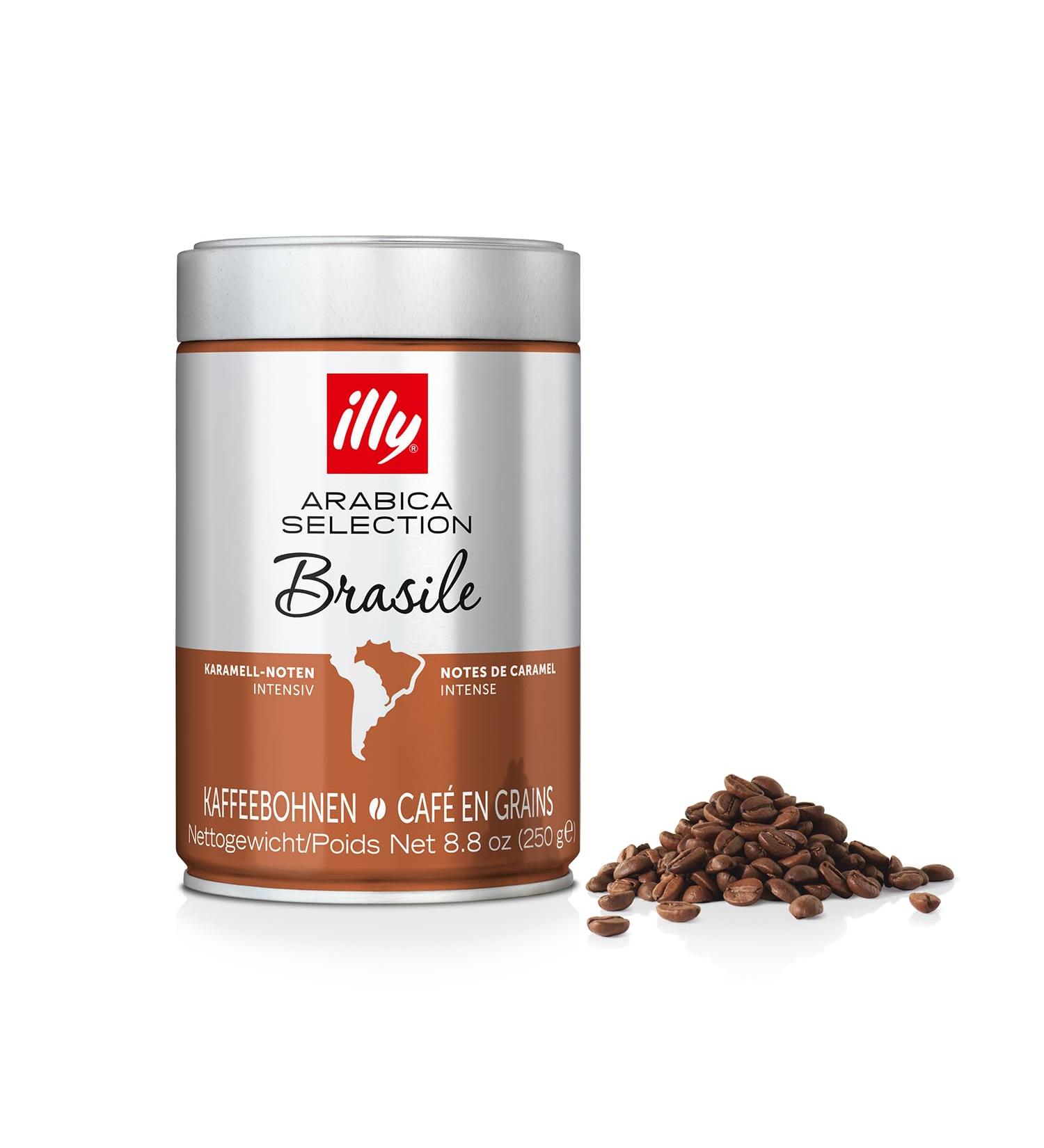 Illy Caf en grains Torr fi Arabica Selection Brasile 6 bo tes de 250 g - Buy Online on GoSupps.com