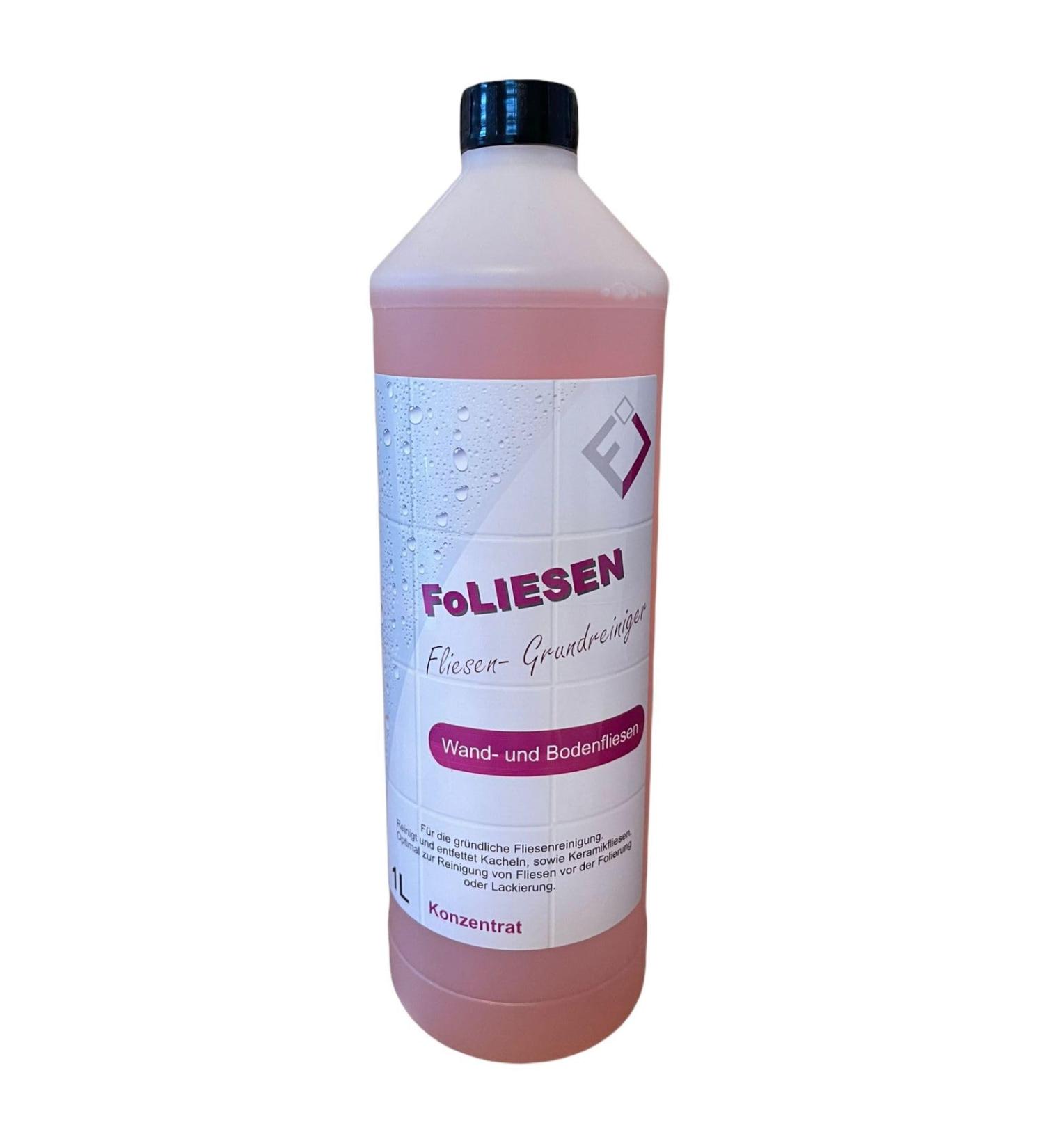 FoLIESEN Tile cleaner for ideal tile cleaning before gluing with tile stickers, tile base cleaner