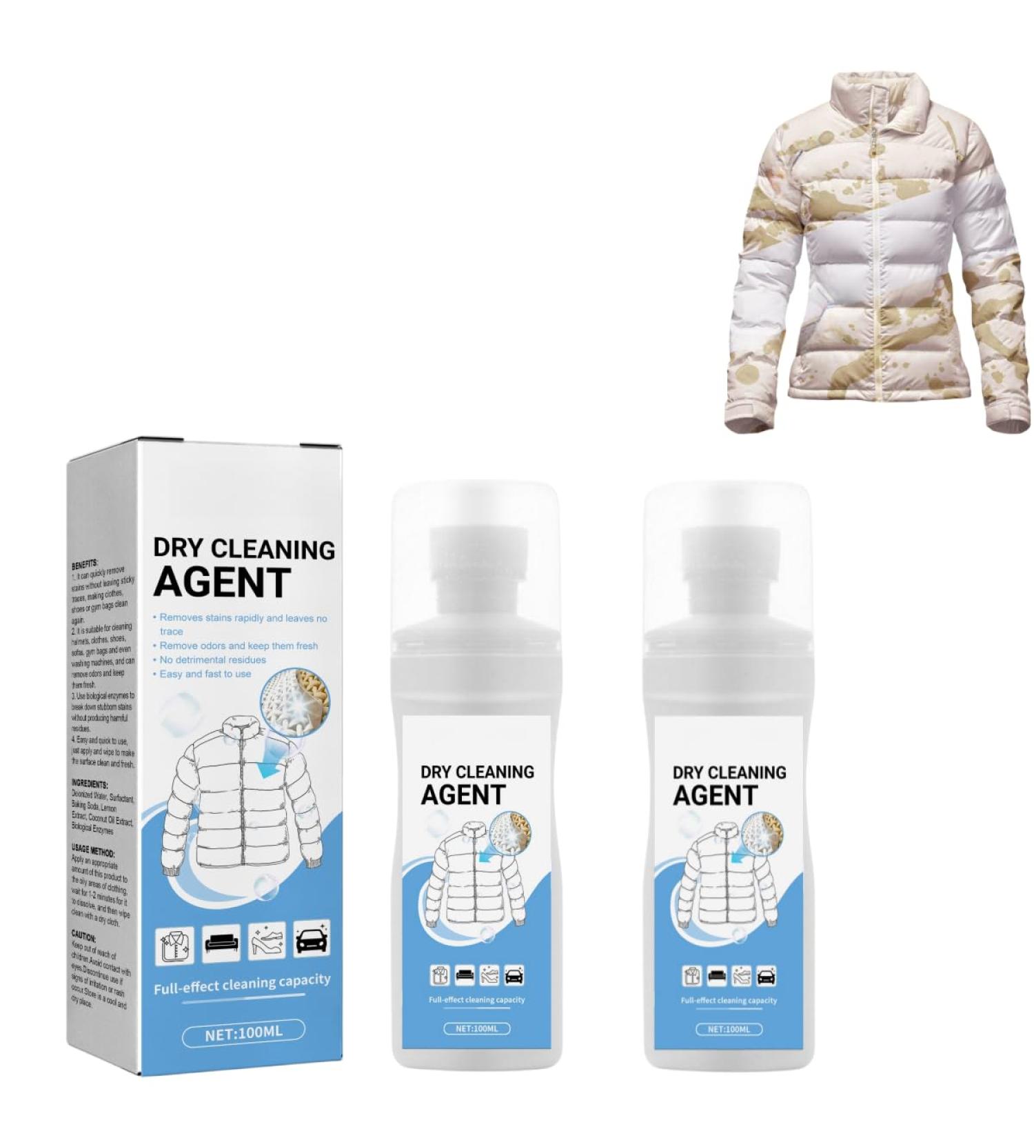 Multifunctional no-wash Foam Spray for Down Jackets Dry Foam Cleaner for Winter Down Jackets Convenient Dry Foam Cleaner Multifunctional Dry Cleaning Foam no-Rinse Agent - Buy Online on GoSupps.com