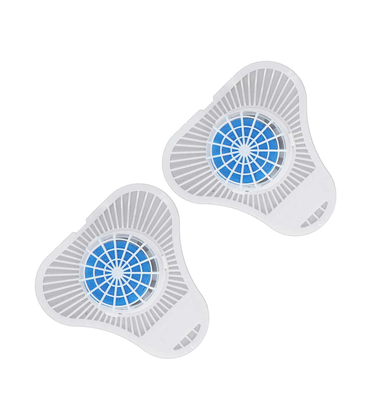 2pcs Deodorant Triangular Block for Home Office School - Prevents Clogging and Spray Proof - Buy Online on GoSupps.com