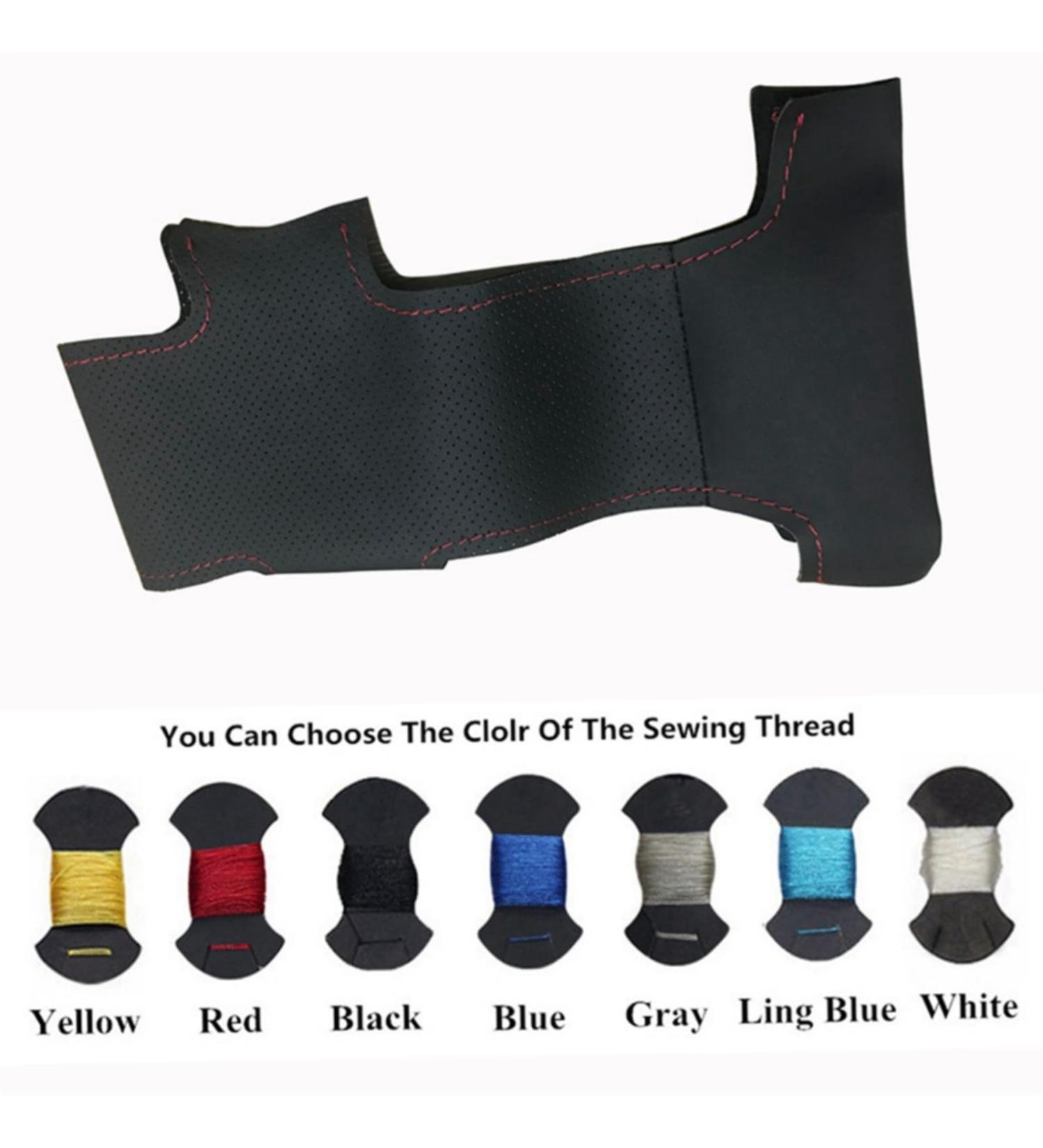 KORP For BMW M Sport G30 G31 G32 G20 G21 G11 G12 G14 G15 G16 X3 G01 X4 G02 X5 G05 X7 G07 Artificial Leather Car Steering Wheel Cover