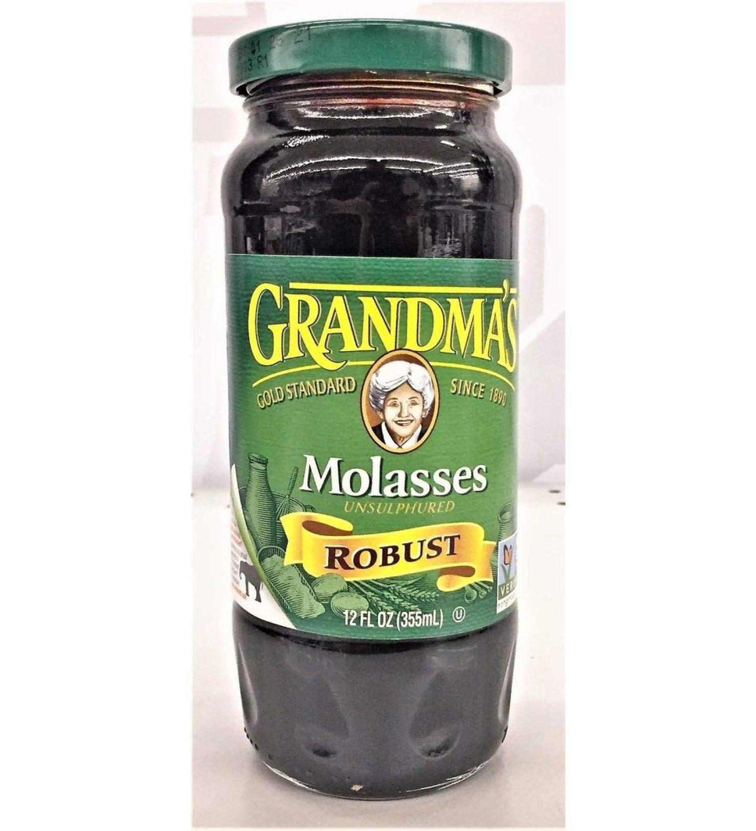 Grandma's Molasses Robust Green 12fl oz-355ml