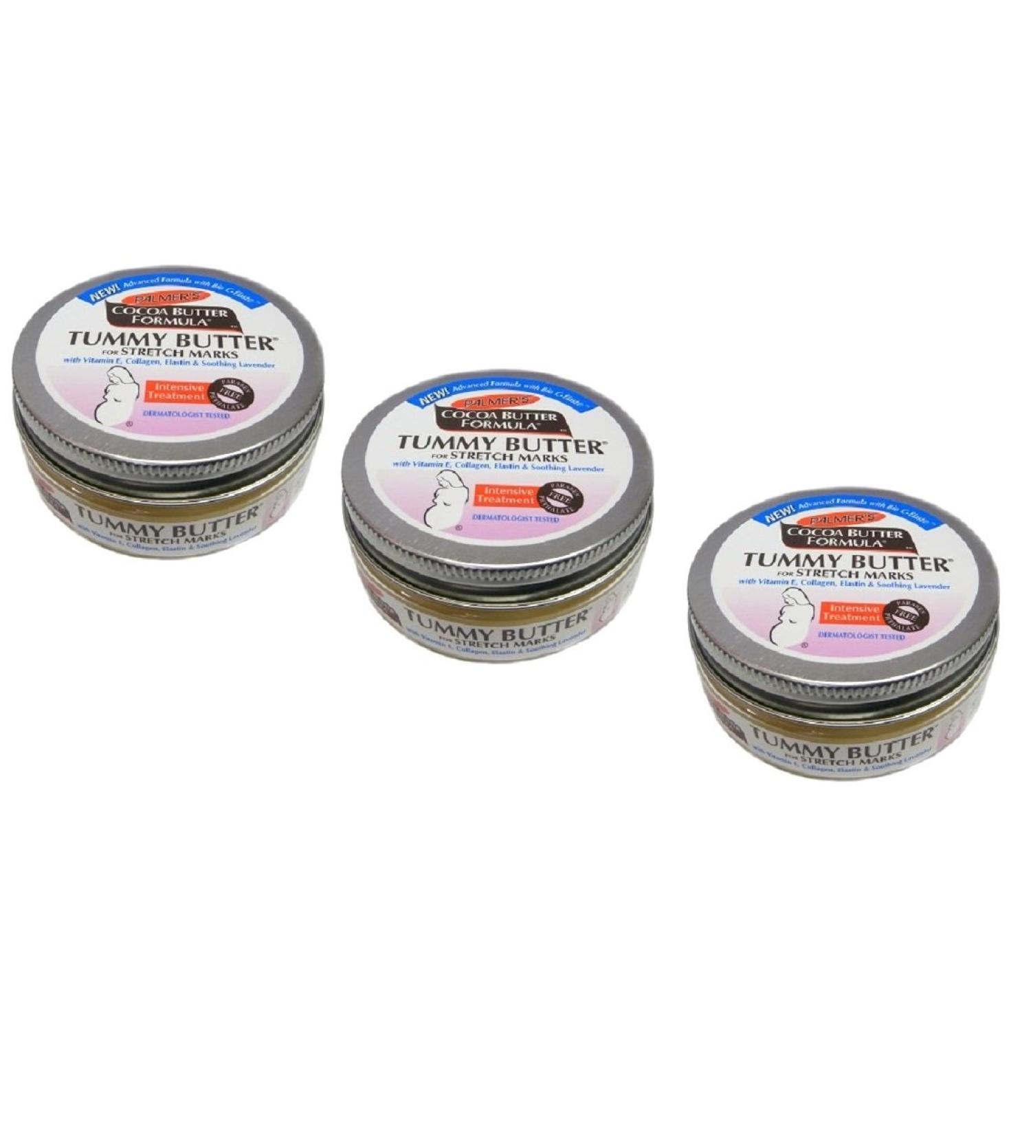 3x Palmer's Cocoa Butter Formula Tummy Butter for Stretch Marks 125g (total - 375g)