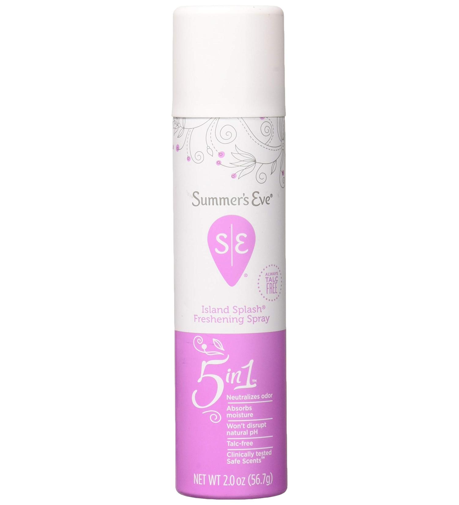 Summer's Eve Freshening Spray 2oz Island Splash - Feminine Hygiene Product - Buy Online on GoSupps.com
