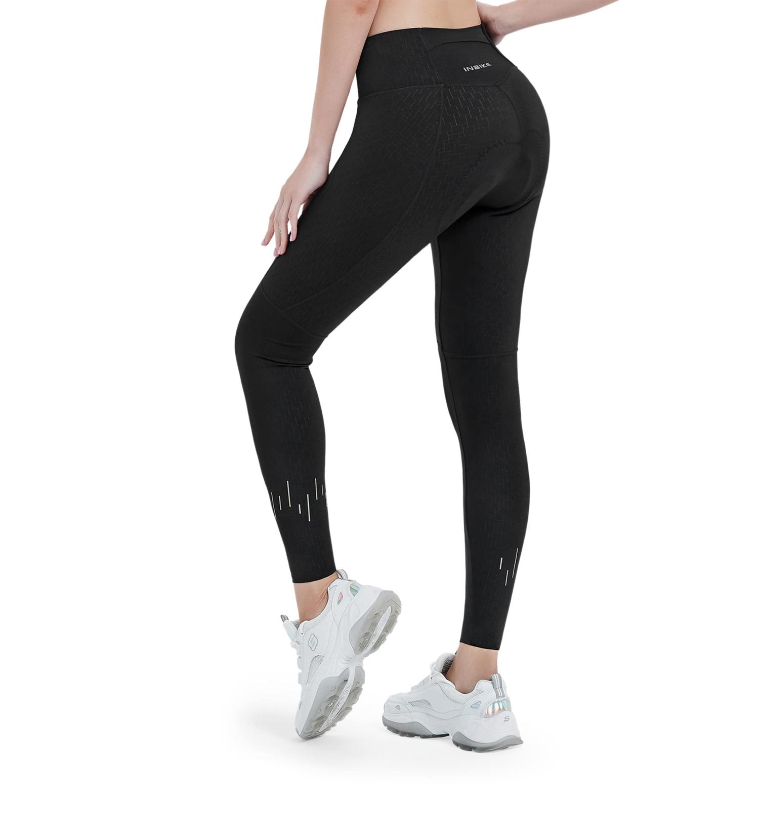Buy Inbike Women's Long Bicycle Pants with 4D Seat Cushions - Ultimate Comfort for Cycling - Buy Online on GoSupps.com