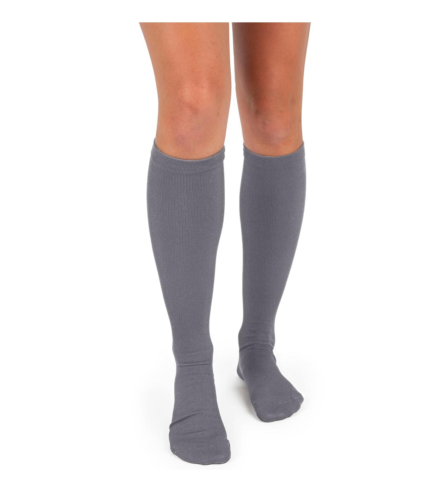 5 Pairs 4XL Graduated Compression Socks 15-20 mmHg - Best Knee High Support for All-Day Comfort - Buy Online on GoSupps.com