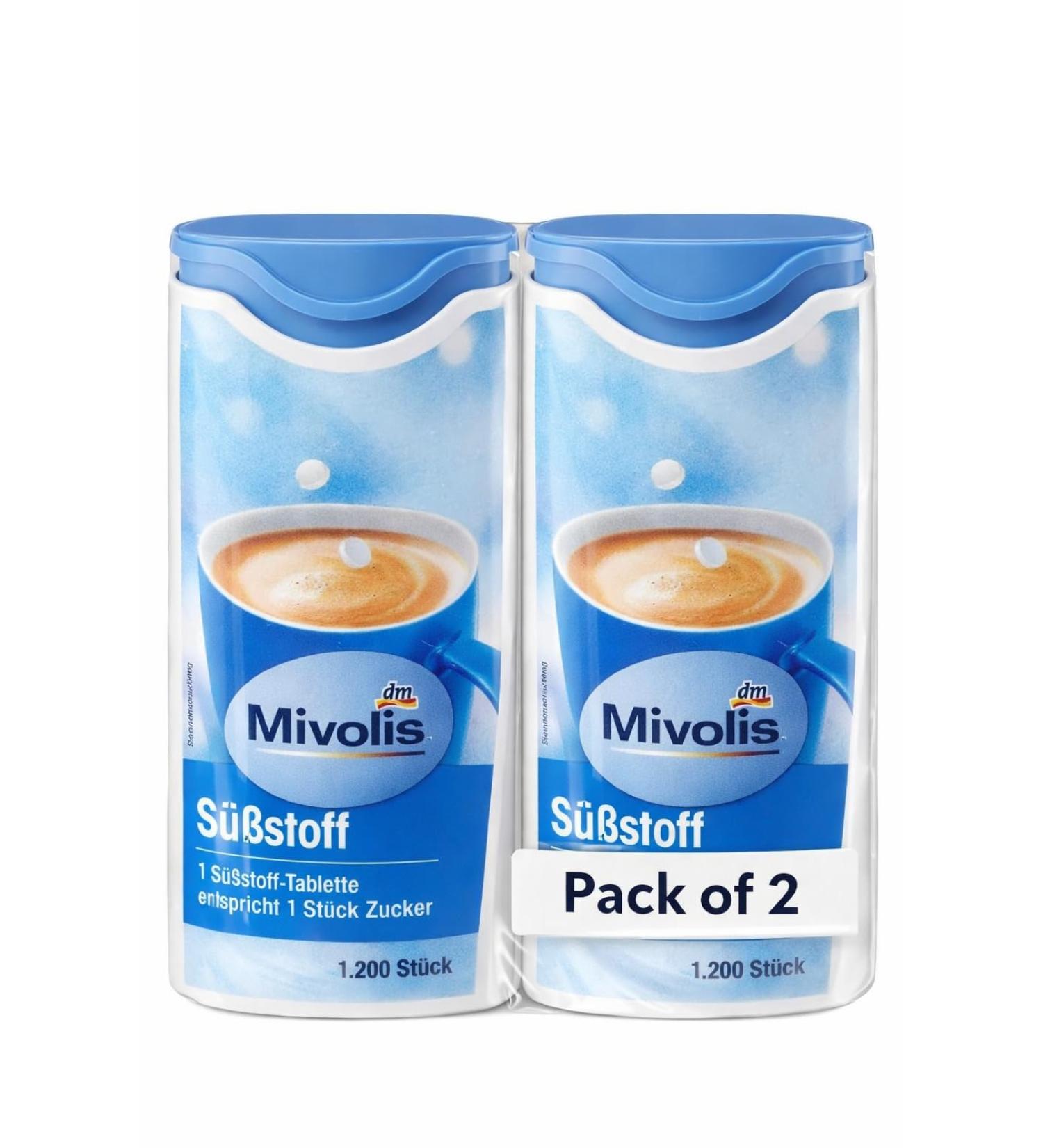 MIVOLIS Comprim s dulcorants 2400 pcs. - dulcorants de table | Allemagne