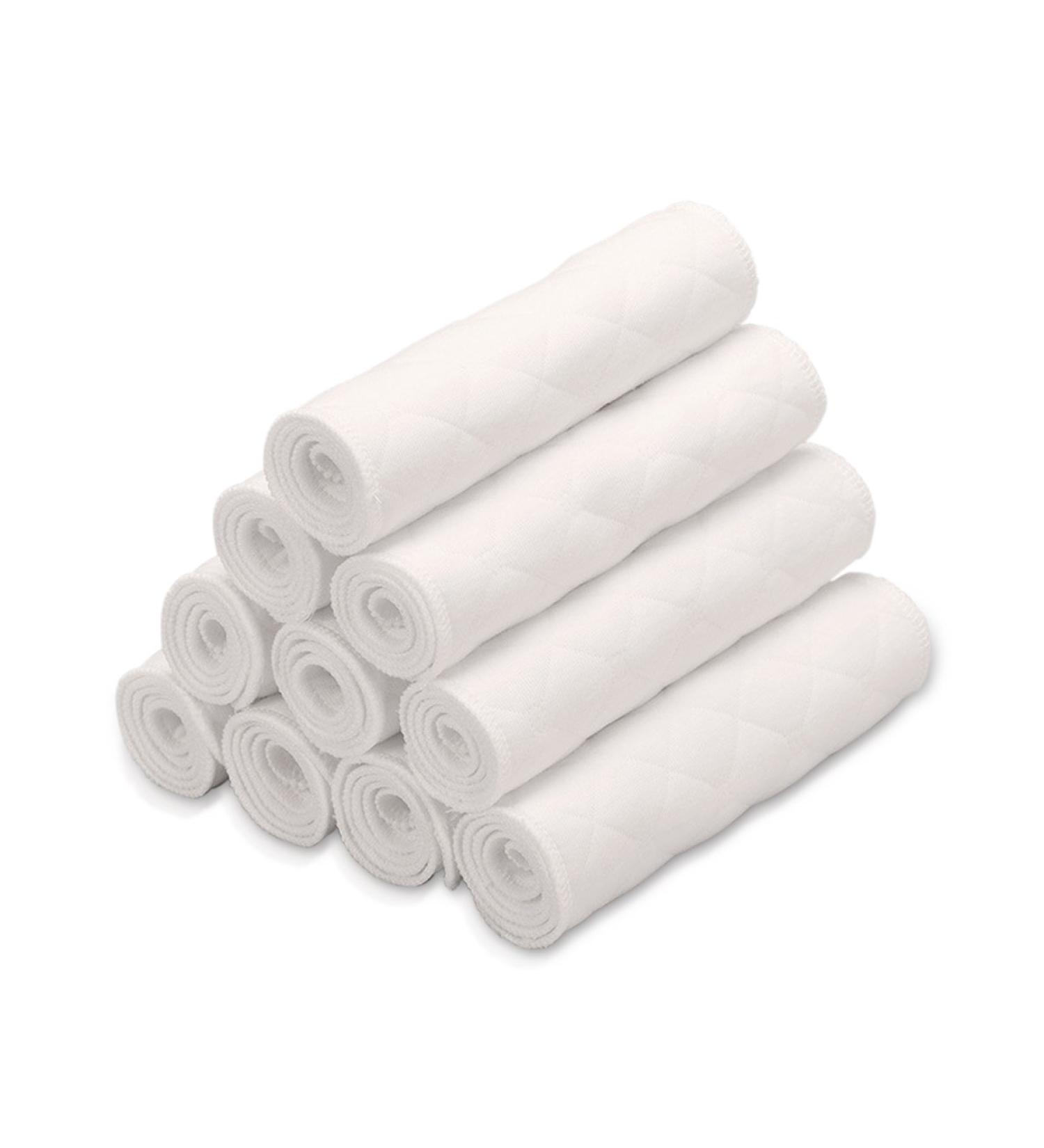 Sonarin Reusable Cloth Diaper Inserts - Super Absorbent 3-Layer Fabric Set of 20 for Optimal Comfort - Buy Online on GoSupps.com