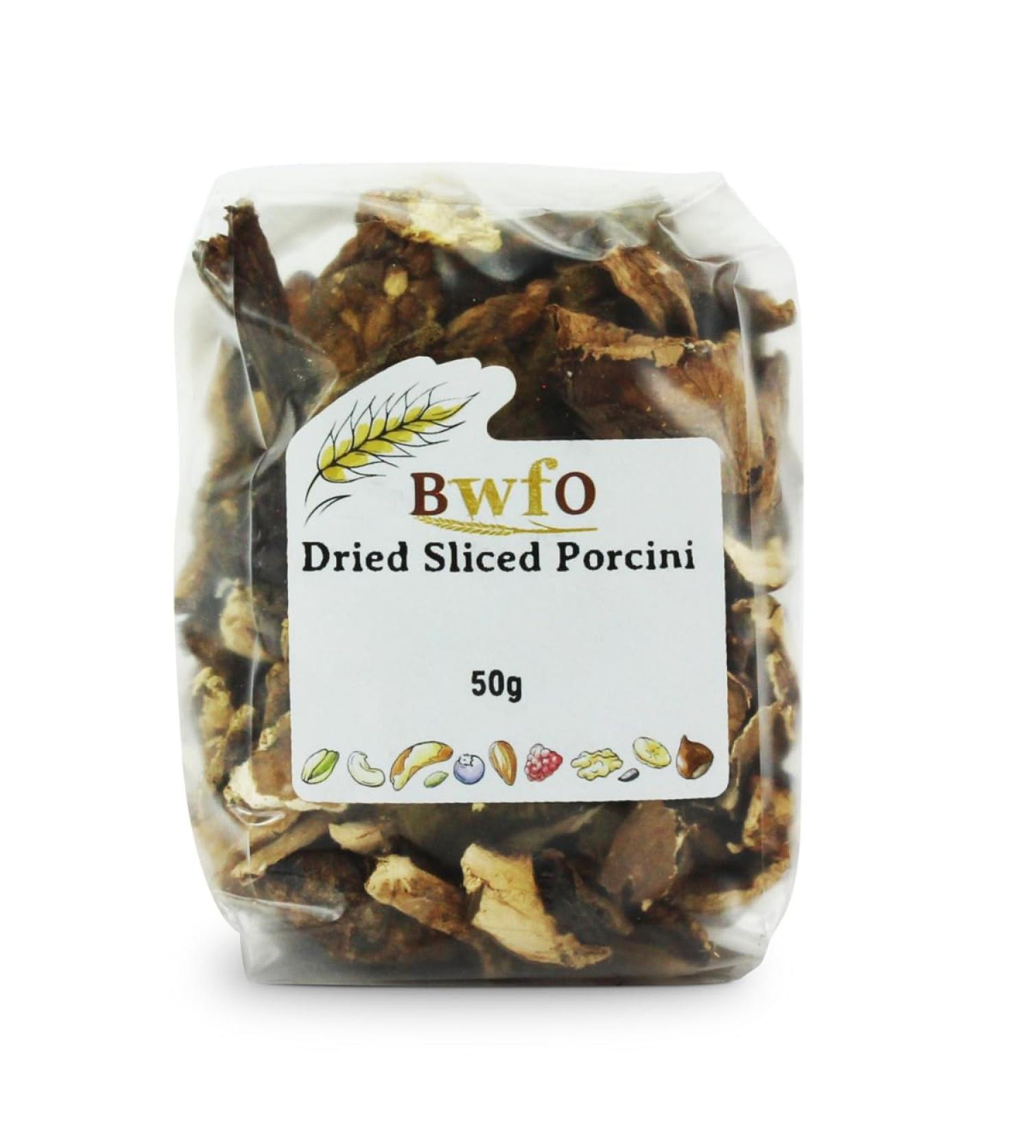 Dried Sliced Porcini Mushrooms 50g (BWFO)