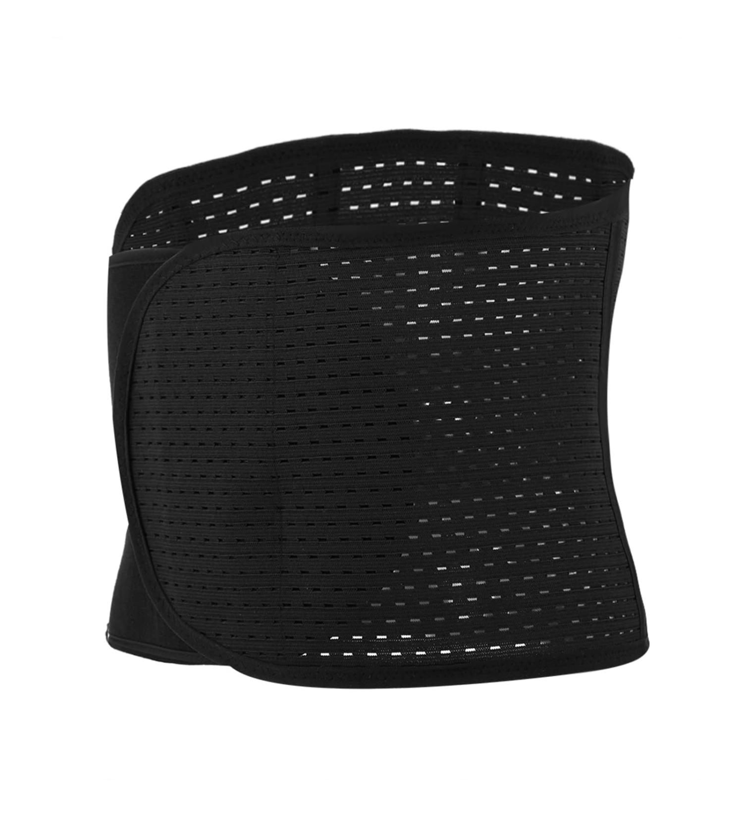 ANGGREK Belly Belt - Elastic Breathable Postpartum Recovery Waist Band for Women (Black) | Ideal Support for Postnatal Abdomen - Buy Online on GoSupps.com