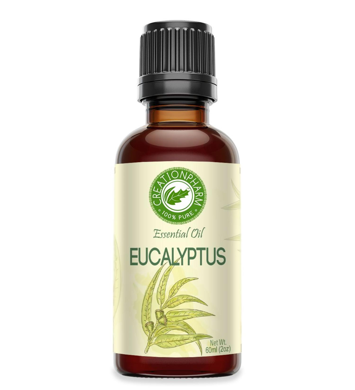 Eucalyptus globulus 2 oz - Aceite de Eucalipto Esencial by Creation Pharm