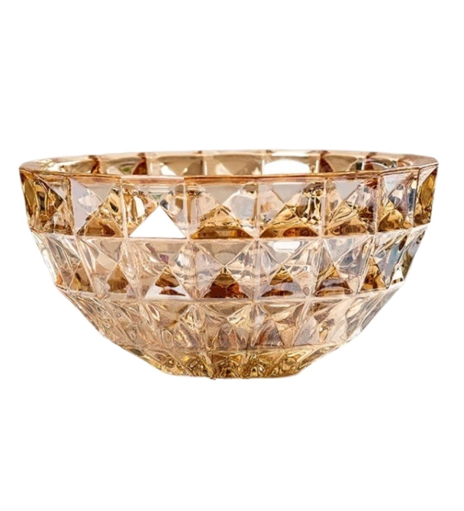 Fruit Basket Fruit Bowl Light Luxury Glass Fruit Plate Modern Household Simple Fruit Bowl Snack Dessert Bowl Decorative Kitchen Organizers and Storage (Color : B Size : 26.5 * 26.5 * 13cm) - Buy Online on GoSupps.com