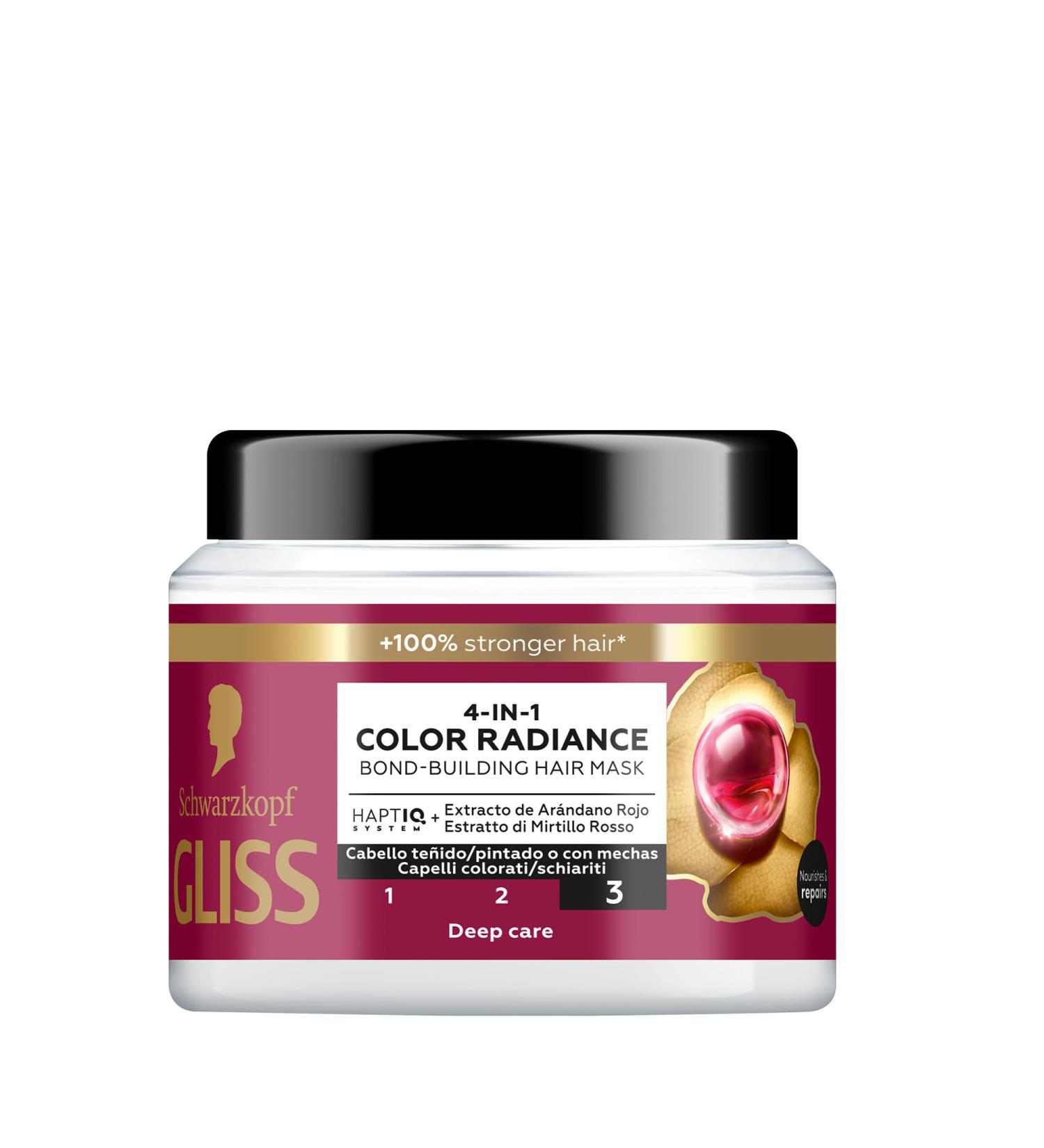 Gliss Ultimate Color hair mask for colored or highlighted hair 400 ml color protection - Buy Online on GoSupps.com