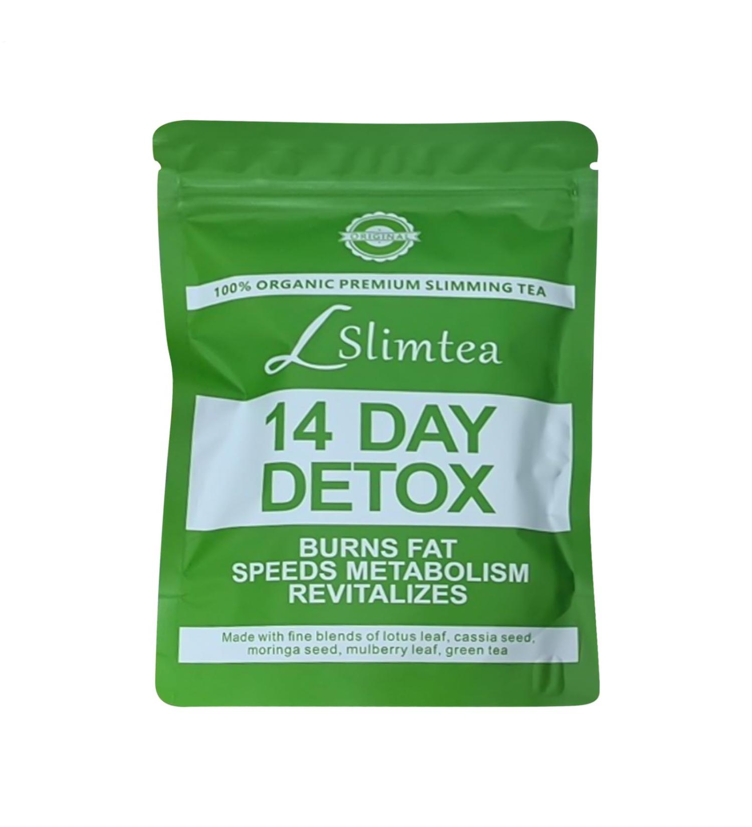 Detox Tea - 14 Day Appetite Suppressant Tea | Slimming Herbal Tea Maintaining Healthy Lifestyle Weight Management Support Bloating - Buy Online on GoSupps.com