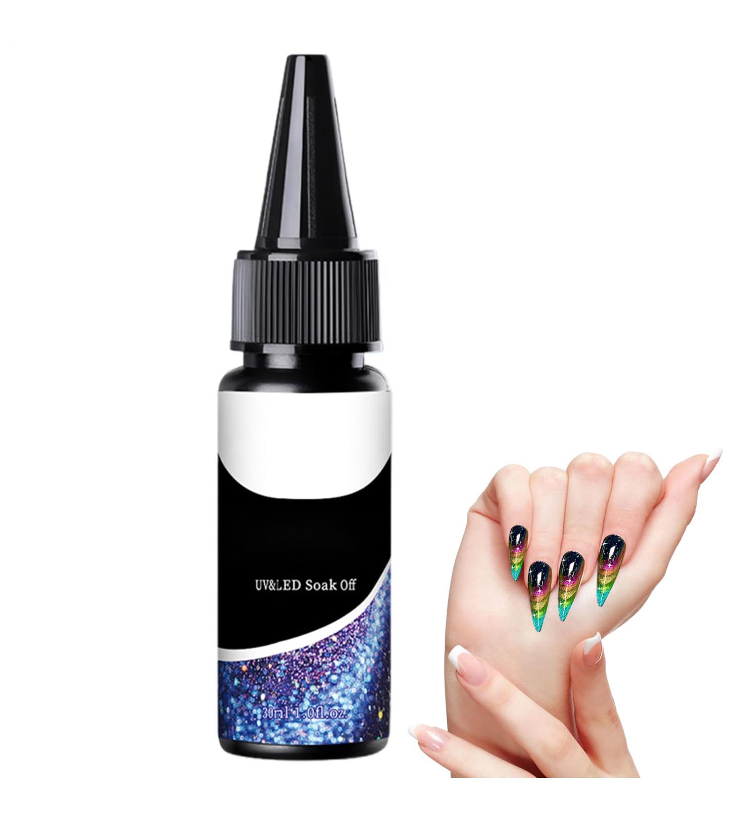 Clear Nail Gel | Adhesive Manicure Glue 30ml | Mixable Nail Gel Ideal for Women and Girls Salon Home Manicure Care Projects Parties - Buy Online on GoSupps.com