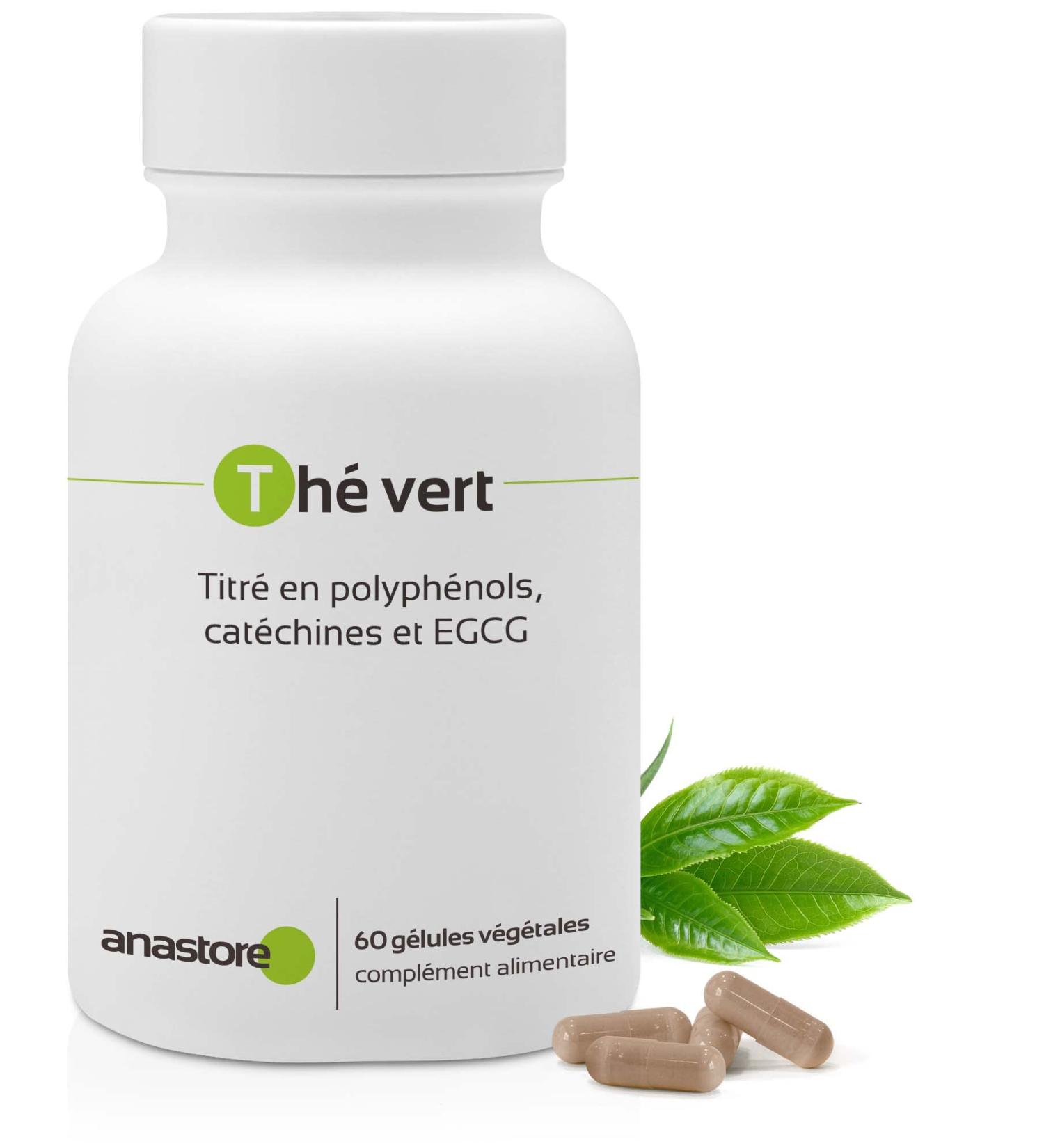 Buy Green Tea Capsules 400 mg - 60 Count | 50% Polyphenols - International Shipping Available - Buy Online on GoSupps.com