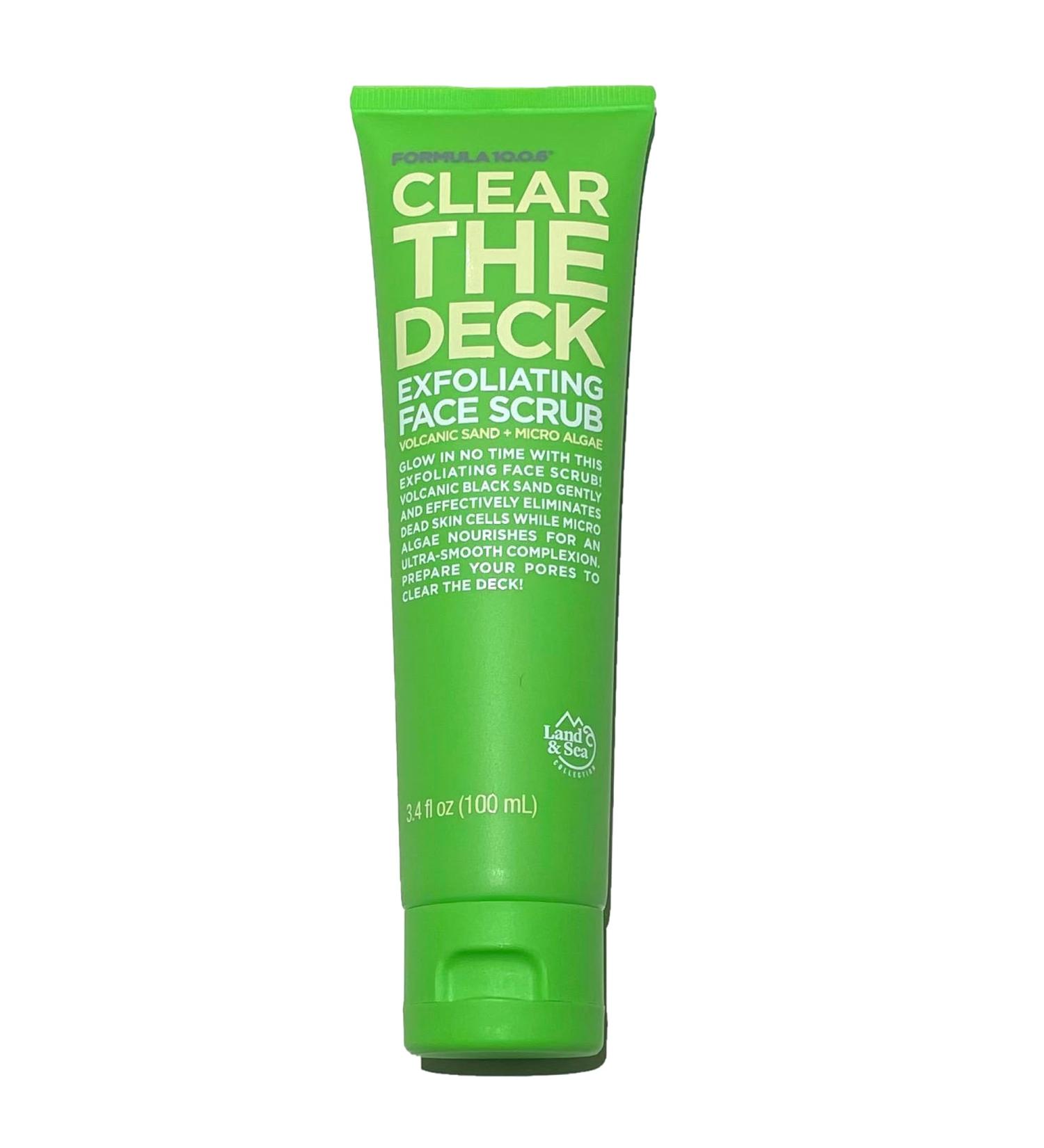 Buy FORMULA 10.0.6 Clear The Deck Exfoliating Face Scrub - Volcano Sand & Micro Algae | International Shipping Available - Buy Online on GoSupps.com