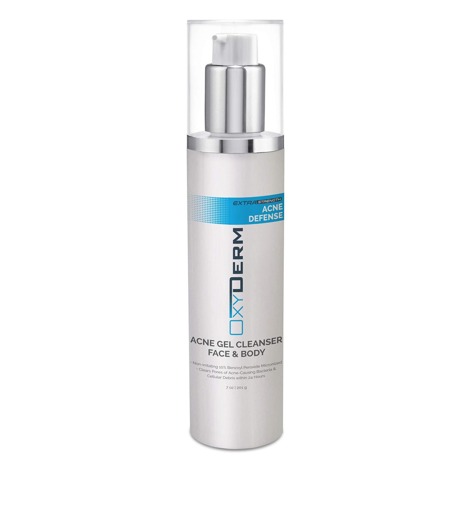 Benzoyl Peroxide 10% Cleanser - Acne Treatment for Cystic Breakouts Prevent Pimples & Blemishes - Face & Body Wash for Teens & Adults - Buy Online on GoSupps.com