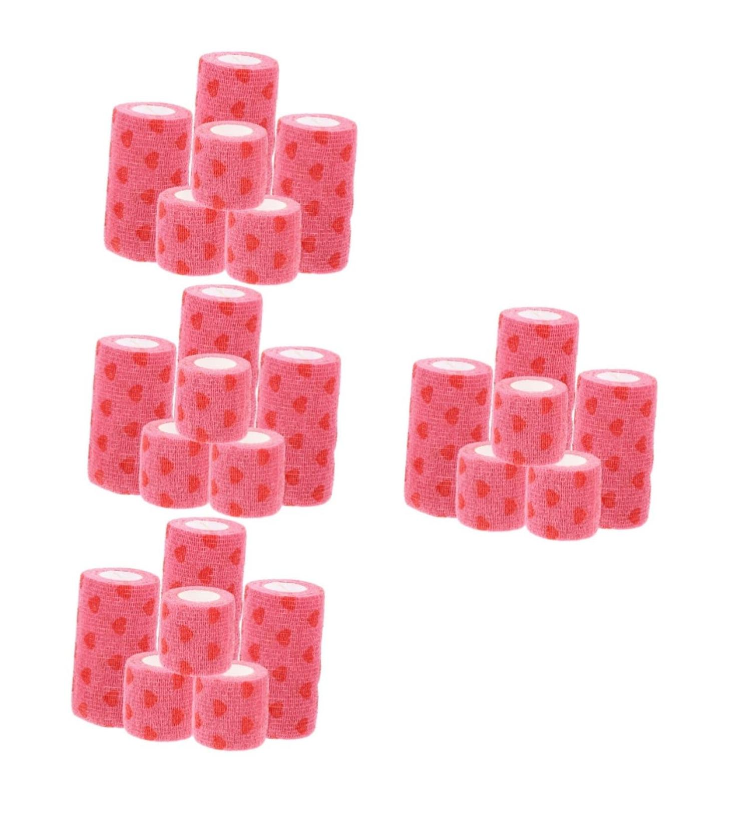 24 Rolls Sports Wrap Bandage Tapes - Colorful & Practical Muscle Support | Decorative Non-Woven Tape for All Athletes - Buy Online on GoSupps.com