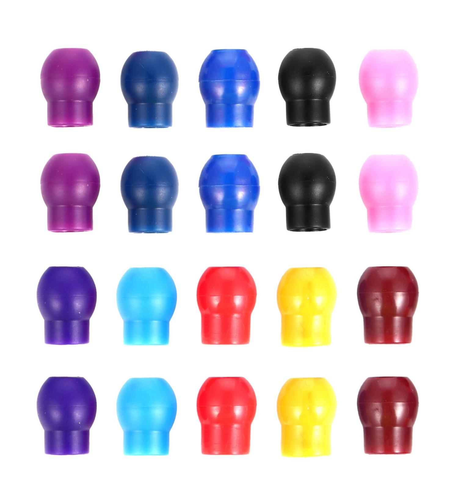 VILLCASE 10 Pairs Stethoscope Replacement Earplugs & Tips | Assorted Color Accessories for Ultimate Comfort - Ships Internationally - Buy Online on GoSupps.com