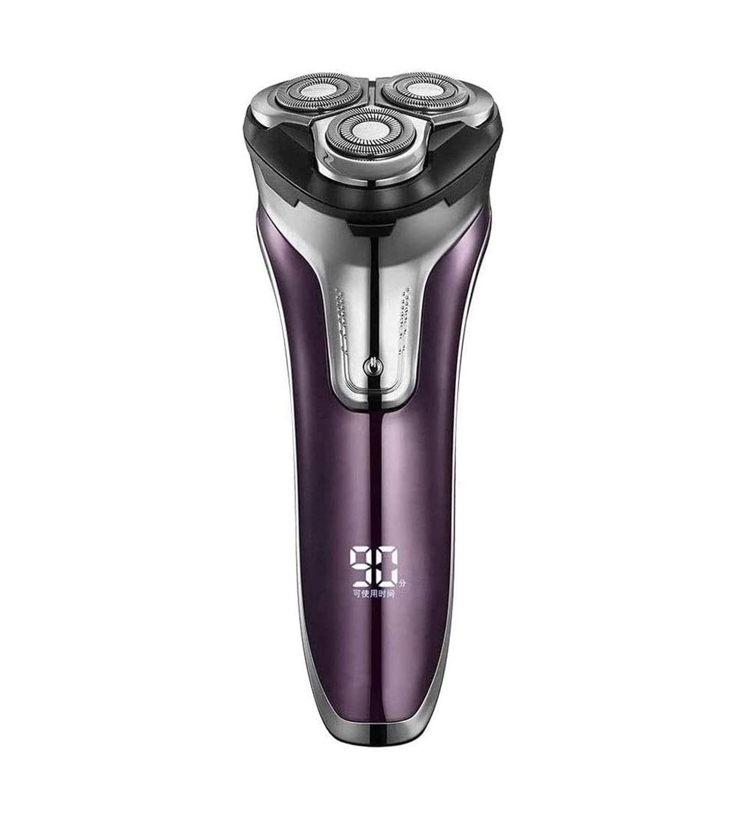 GeRRiT Rechargeable Electric Shaver - Wet/Dry IPX7 Waterproof Razor with Pop-Up Trimmer | Best International Shipping - Buy Online on GoSupps.com