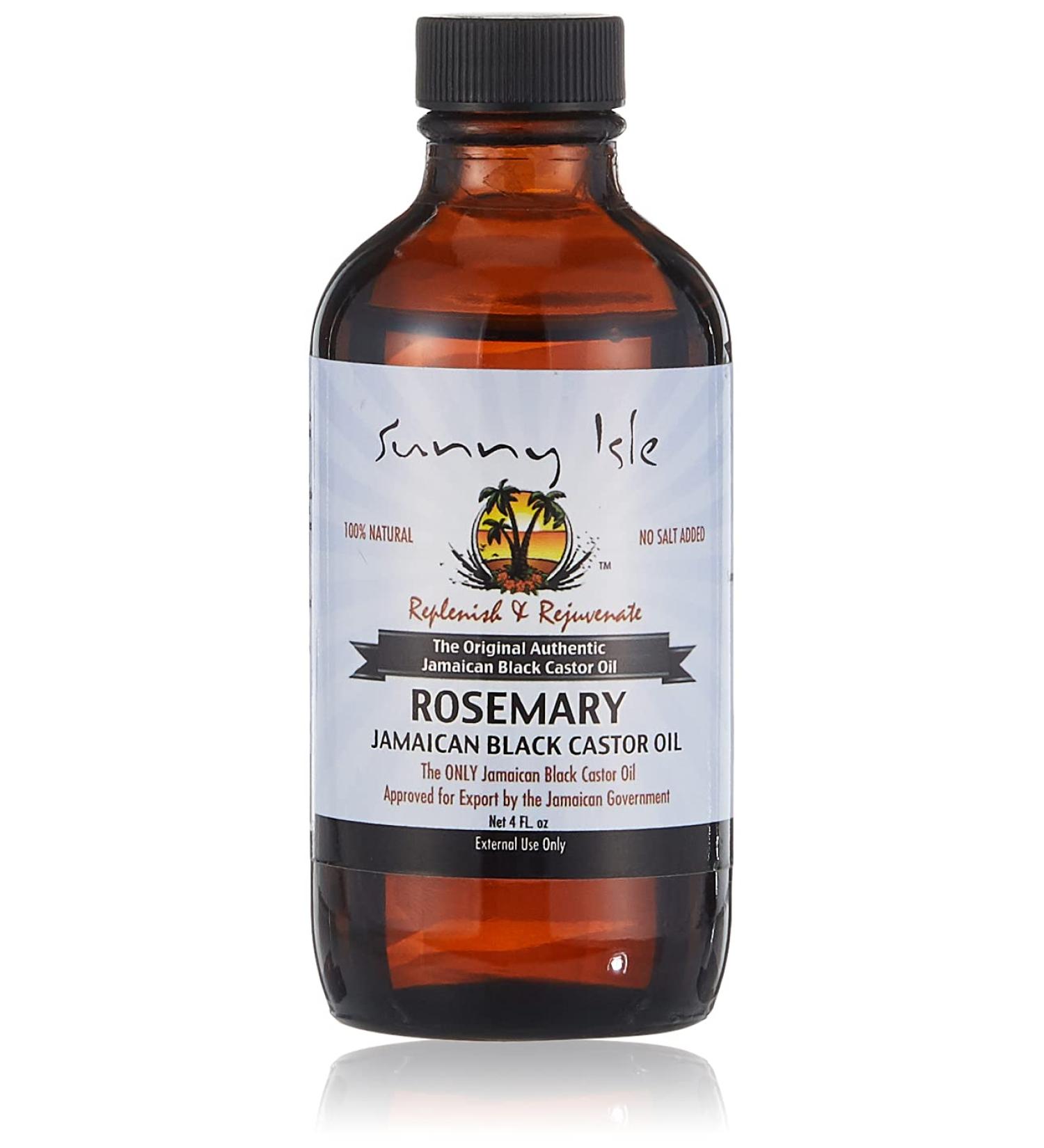 Sunny Isle Rosemary Jamaican Black Castor Oil 4oz - Premium Hair & Skin Care | Fast International Shipping - Buy Online on GoSupps.com