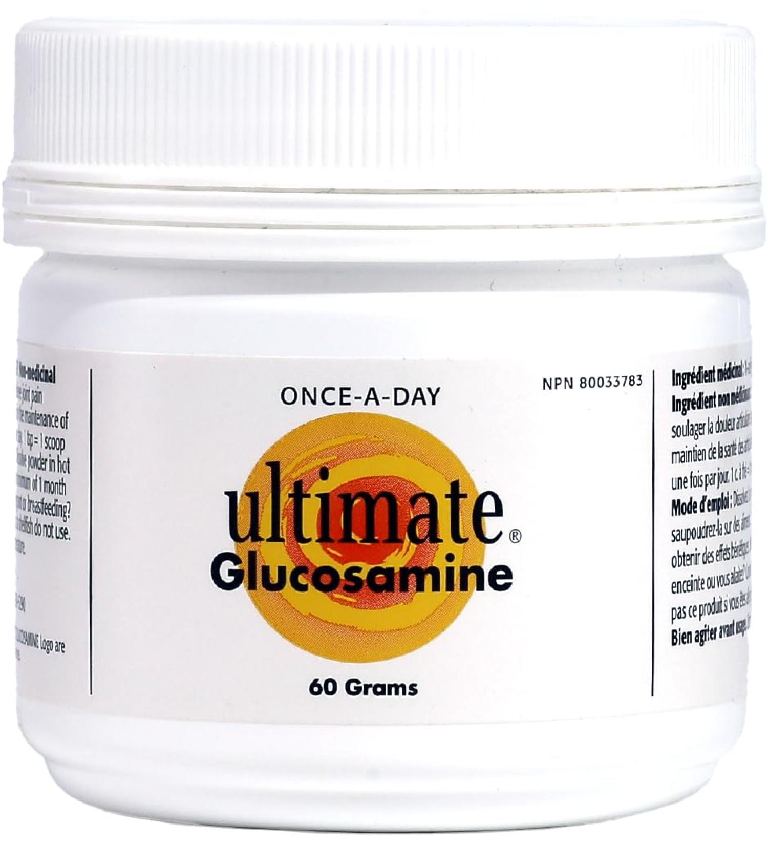 Ultimate Glucosamine Aids Joint Repair Mobility & Comfort Long Term Joint Maintenance 60g 30 Servings - Buy Online on GoSupps.com
