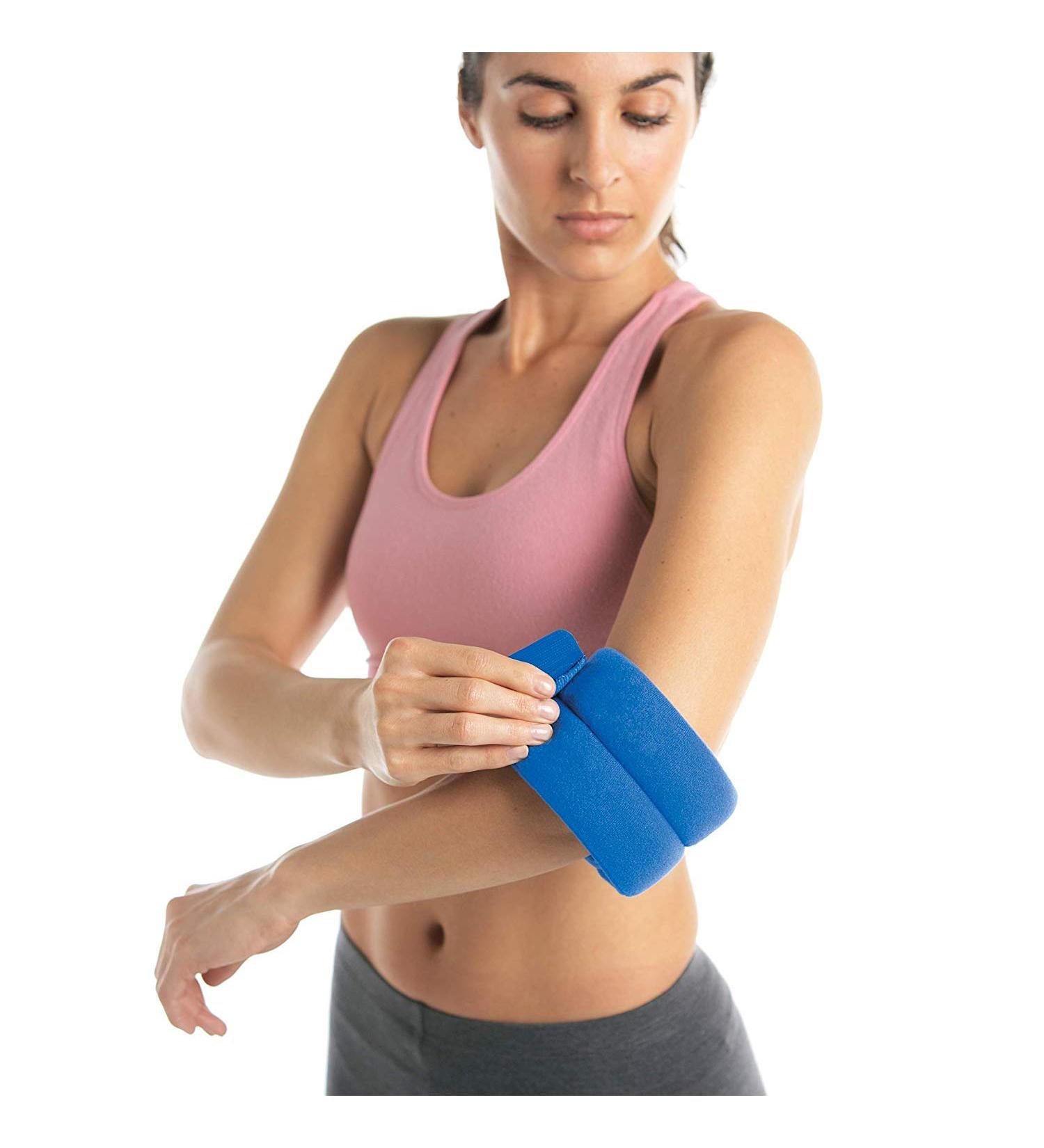 Bed Buddy Joint Wrap - Hot And Cold Therapy For Muscle Pain Relief And Joint Pain Relief - Small Heating Pad For Knee Wrist Elbow Ankle Arm Or Leg 2 Count - Buy Online on GoSupps.com