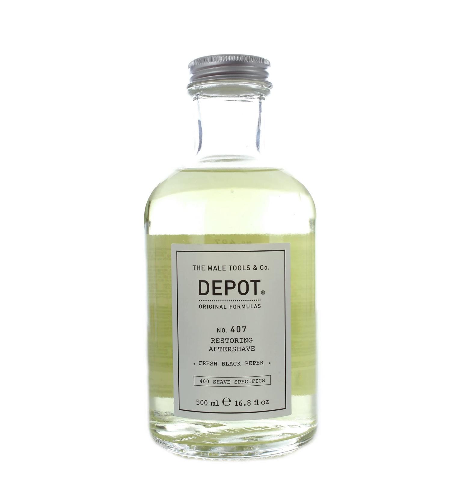 DEPOSIT NO. 407 RESTORING AFTERSHAVE DOPOBARBA RINFRESCANTE 500 ML