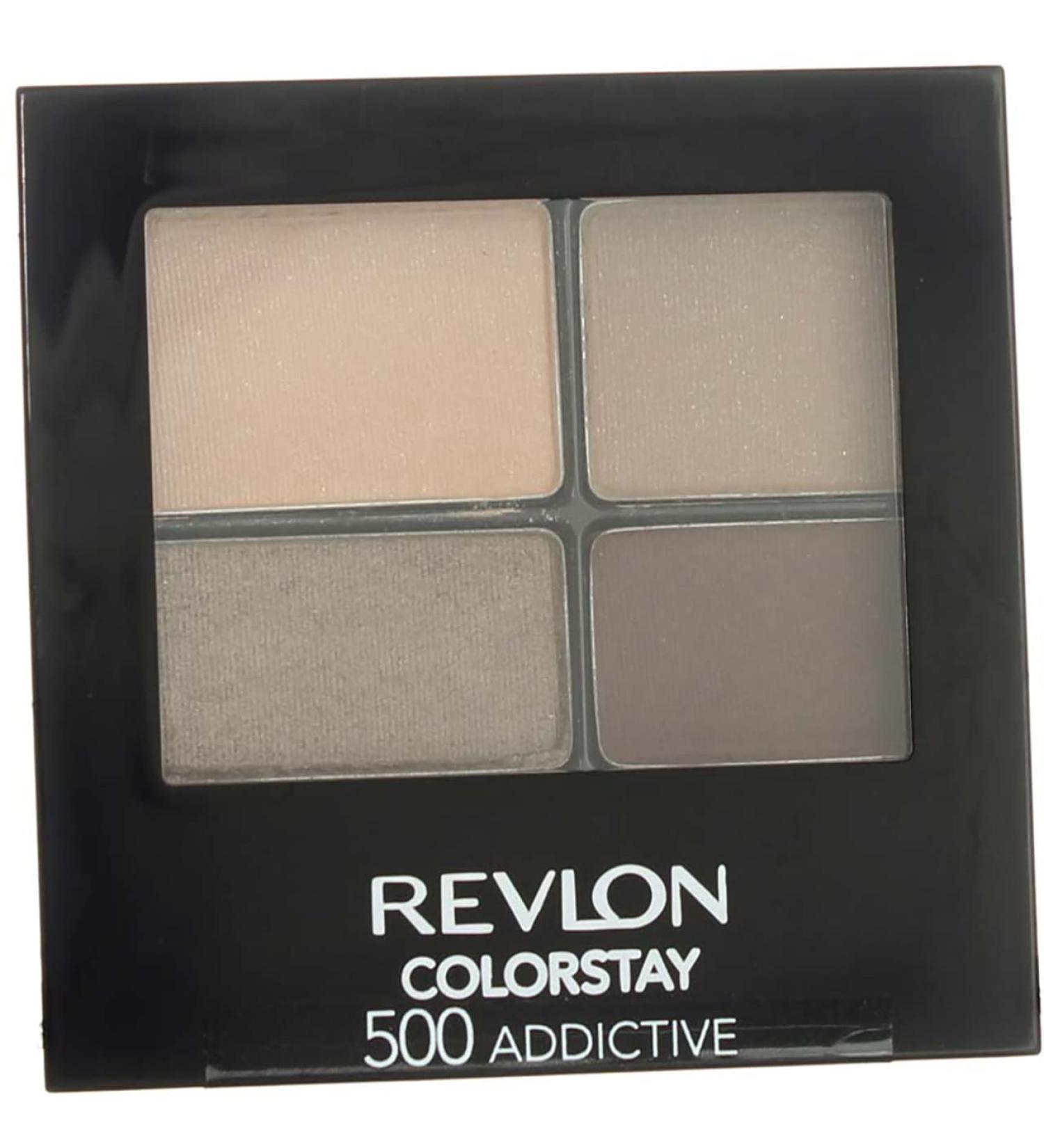 Buy Revlon Colorstay Eyeshadow Quad - Addictive | Long-Lasting Makeup for All Skin Types - International Shipping Available - Buy Online on GoSupps.com