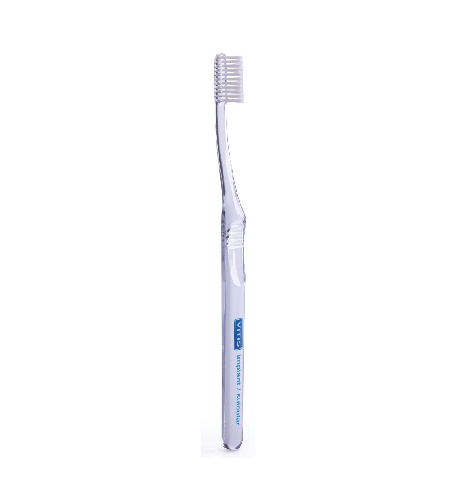 Vitis Implant /sulcular toothbrush 1 pc toothbrush color sorted