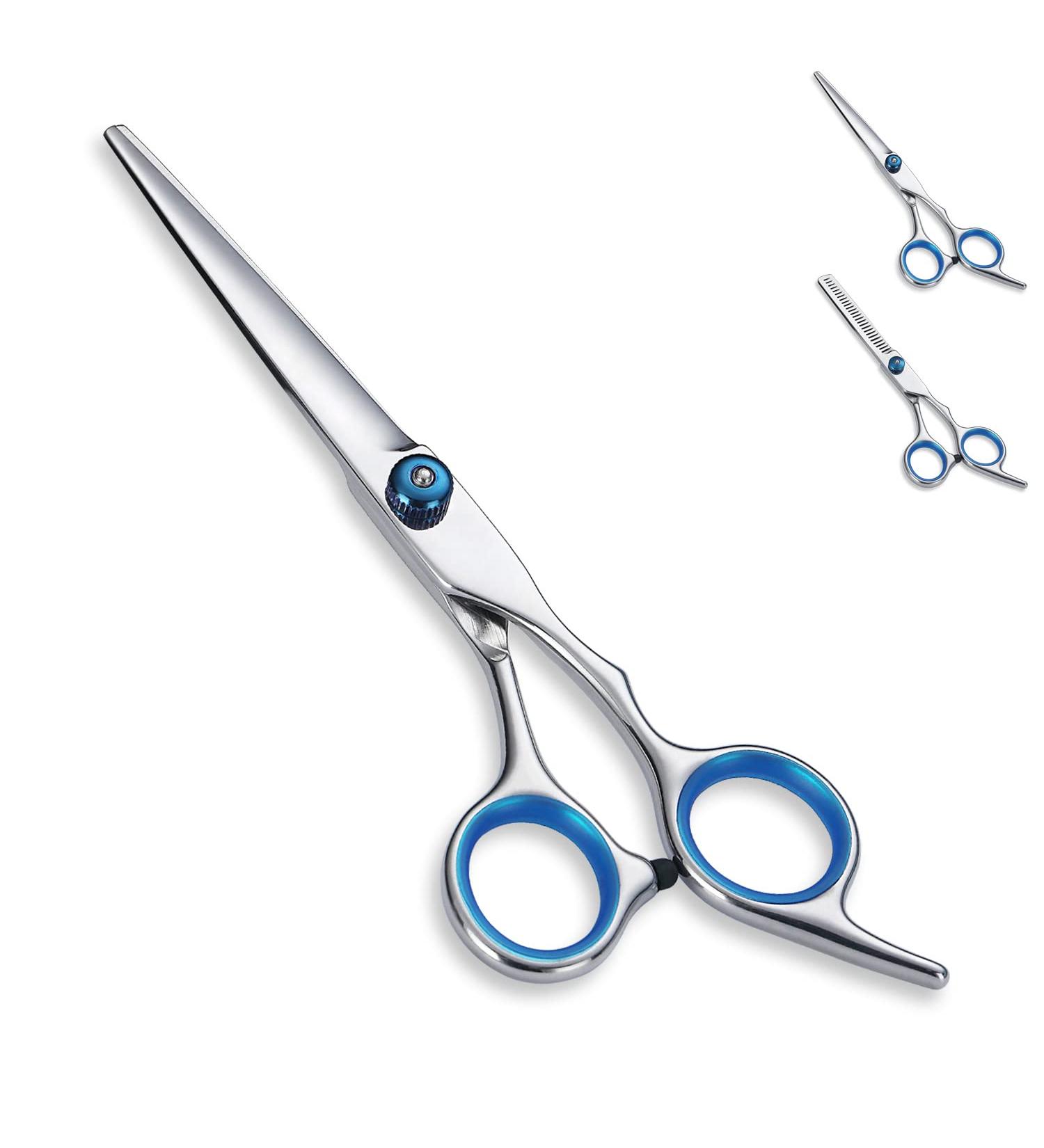 Kyraton Professional Hair Cutting Scissors - Stainless Steel Barber Shears for Men, Women, and Kids - Premium Salon and Home Haircutting Tool - Buy Online on GoSupps.com