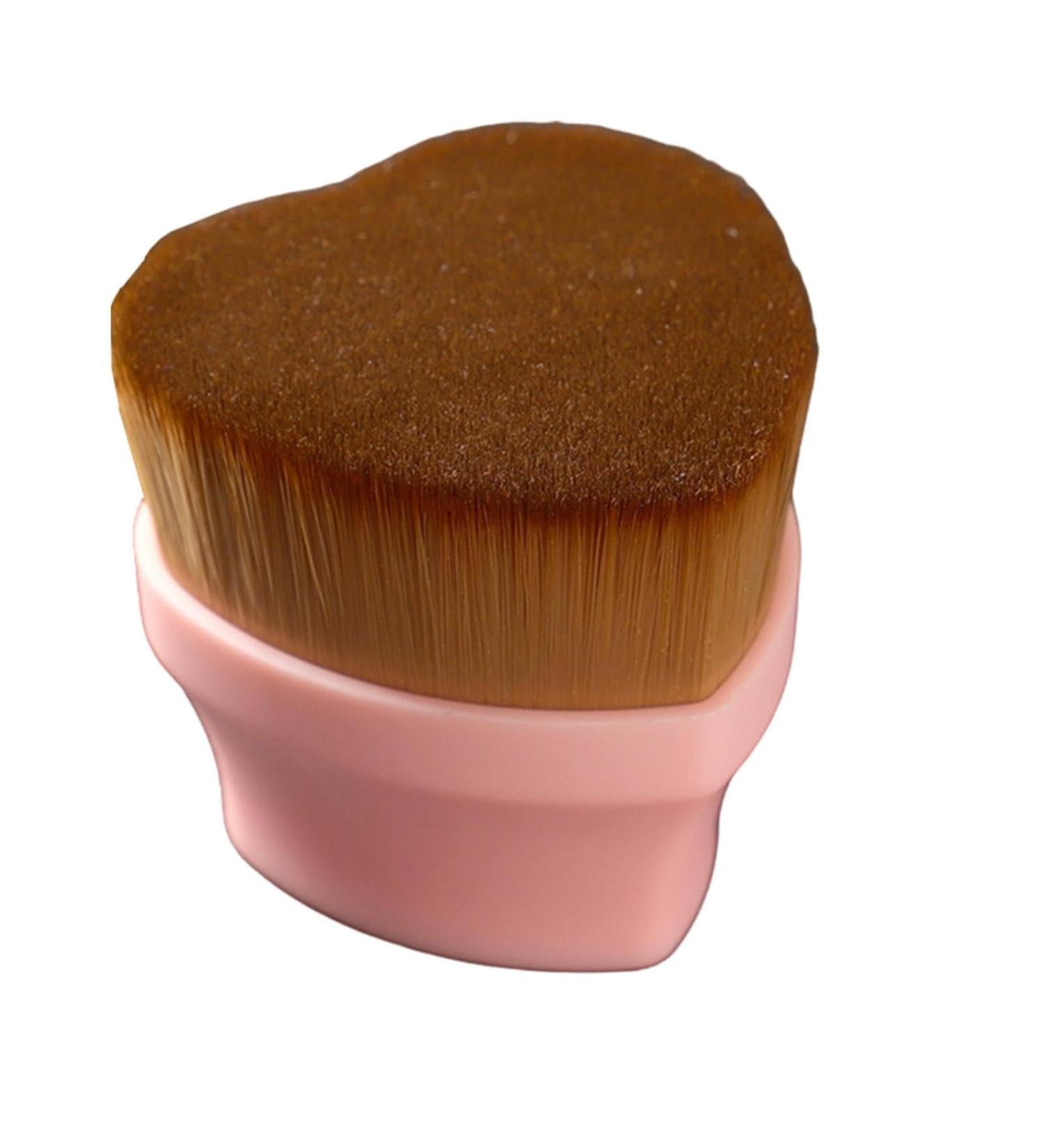 Makeup Brush for Foundation | Concealer Brushes Portable Cosmetics Blending Brush Liquid Powder Foundation Brush forDaily Life Business Trips Brown - Buy Online on GoSupps.com