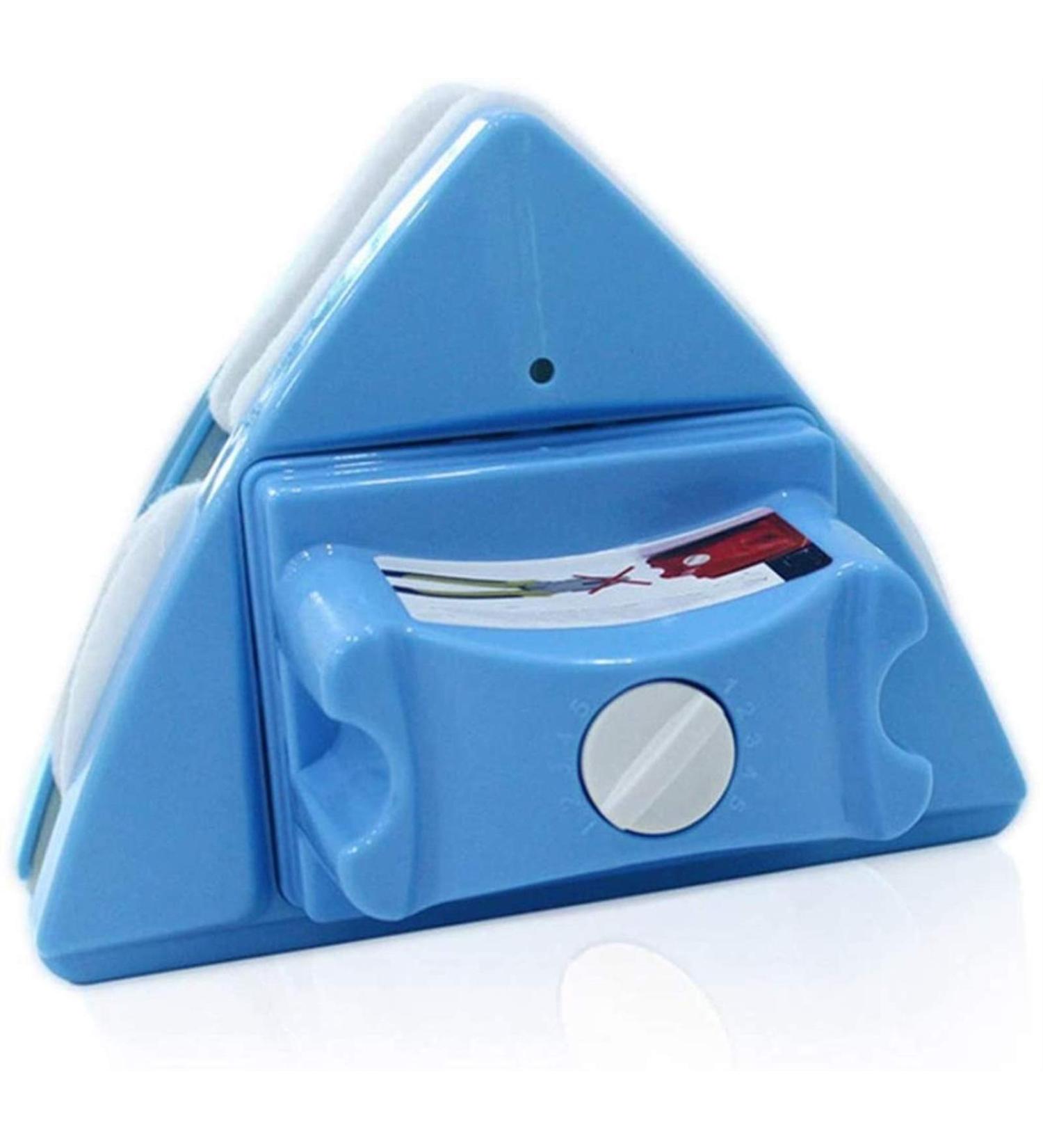 Double Sided Glass Cleaner Triangle Cleaning Tools for High-Rise Building Single Glazed and Double Glazed Windows Thickness - Buy Online on GoSupps.com