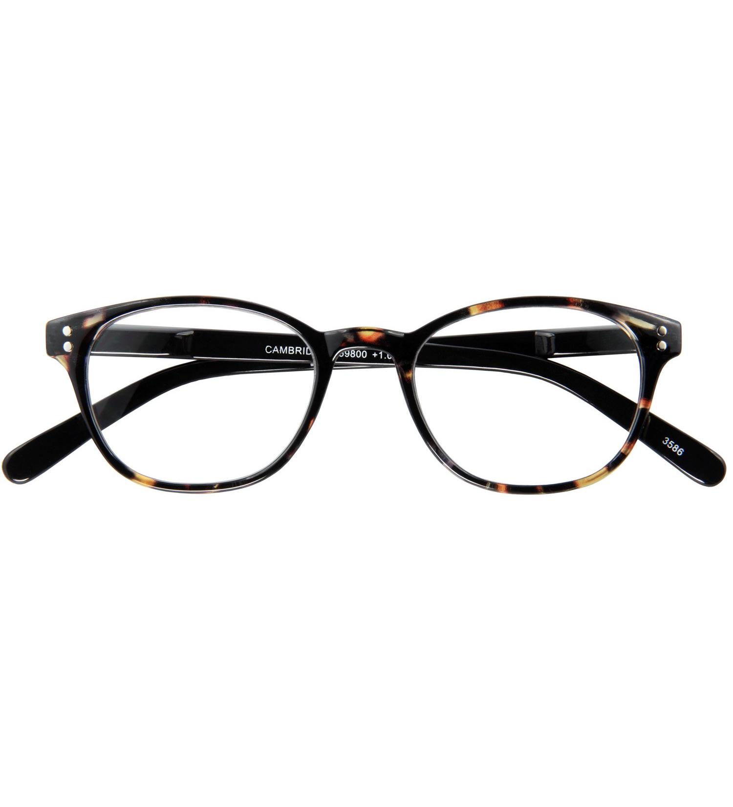 Buy Cambridge Glasses - Available in Havana & Black - Strengths +1.00 to +3.00 - International Shipping - Buy Online on GoSupps.com