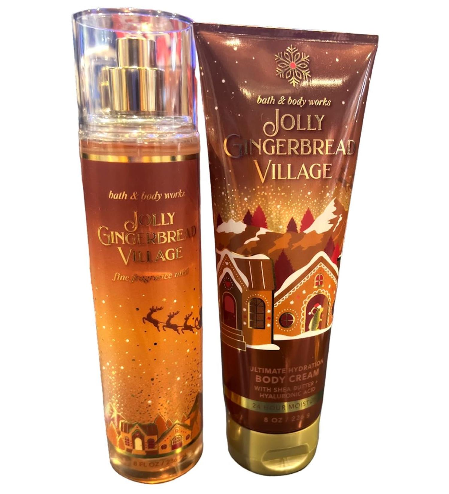 Shop Bath & Body Works Jolly Gingerbread Village 2pc Fragrance Gift Set - International Shipping Available - Buy Online on GoSupps.com